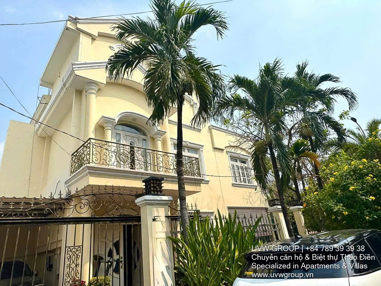 Biệt thự cho thuê tại Compound – Thảo Điền | 5PN + Văn phòng | 624m² | 5.000 đô la