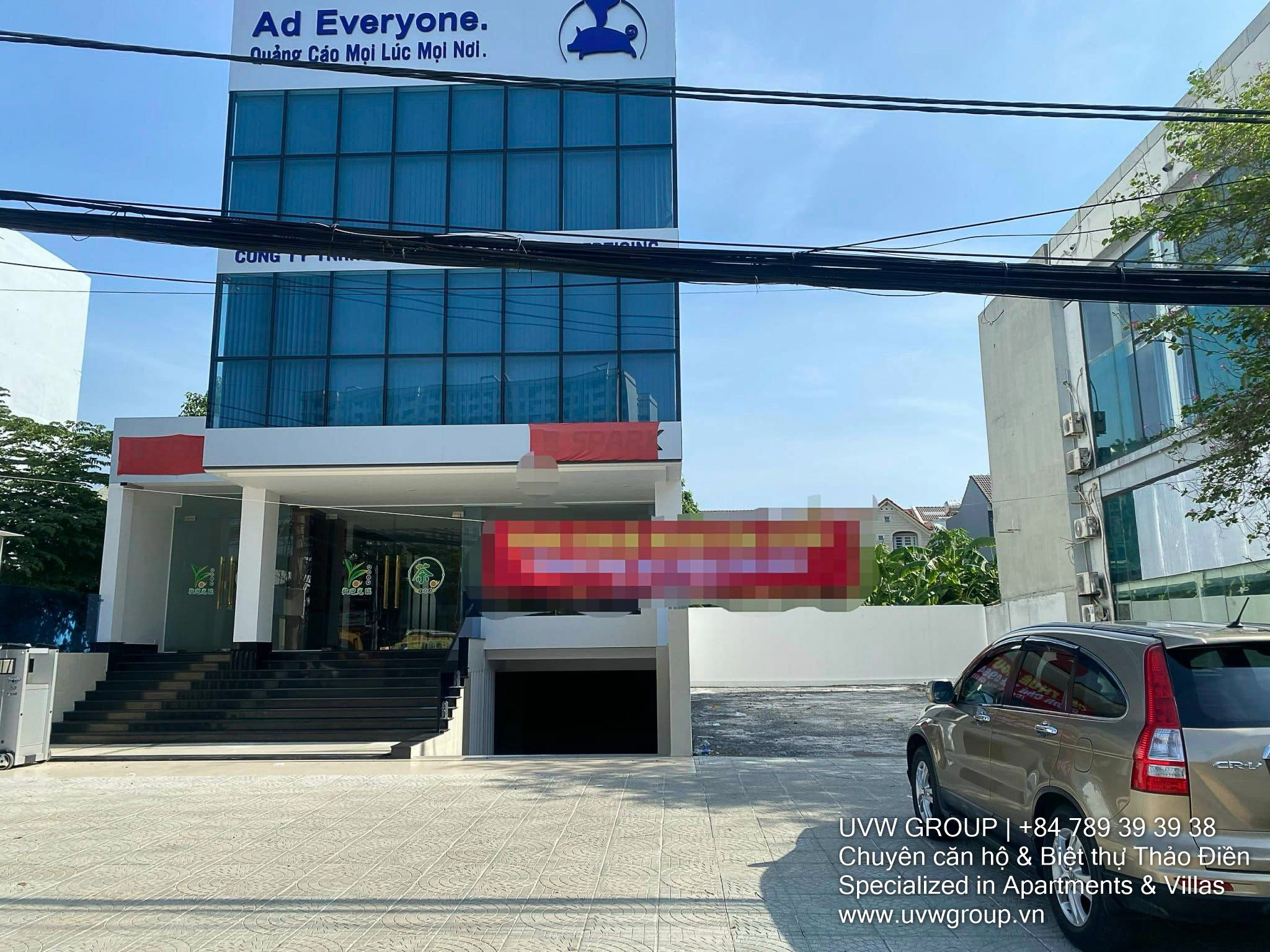Office Building for Lease in Luong Dinh Cua, An Phu Ward | 760m² | 5 Floors | $7,200