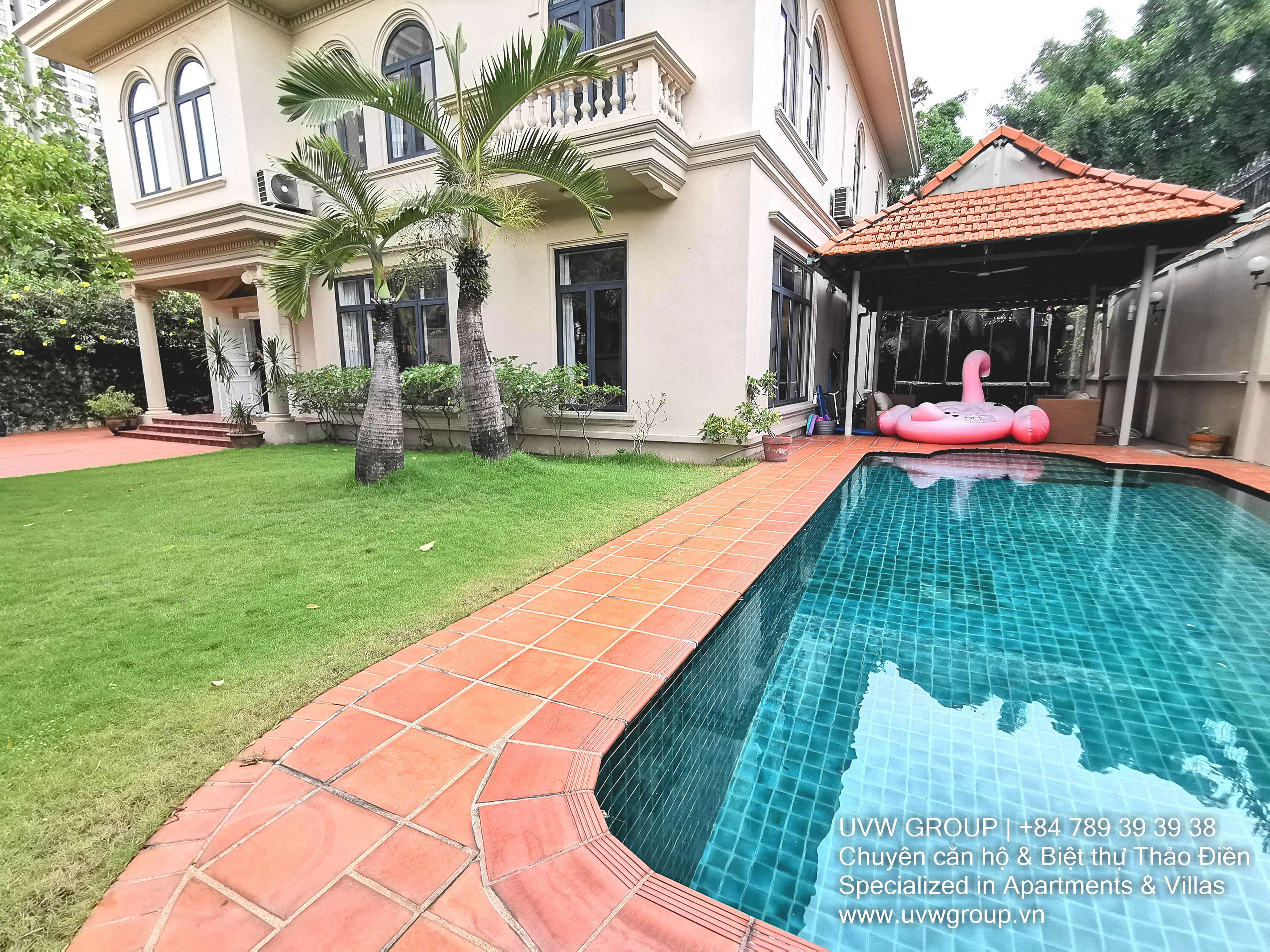 Biệt thự cao cấp cho thuê tại An Phú | 600m² | 4PN | $5,500