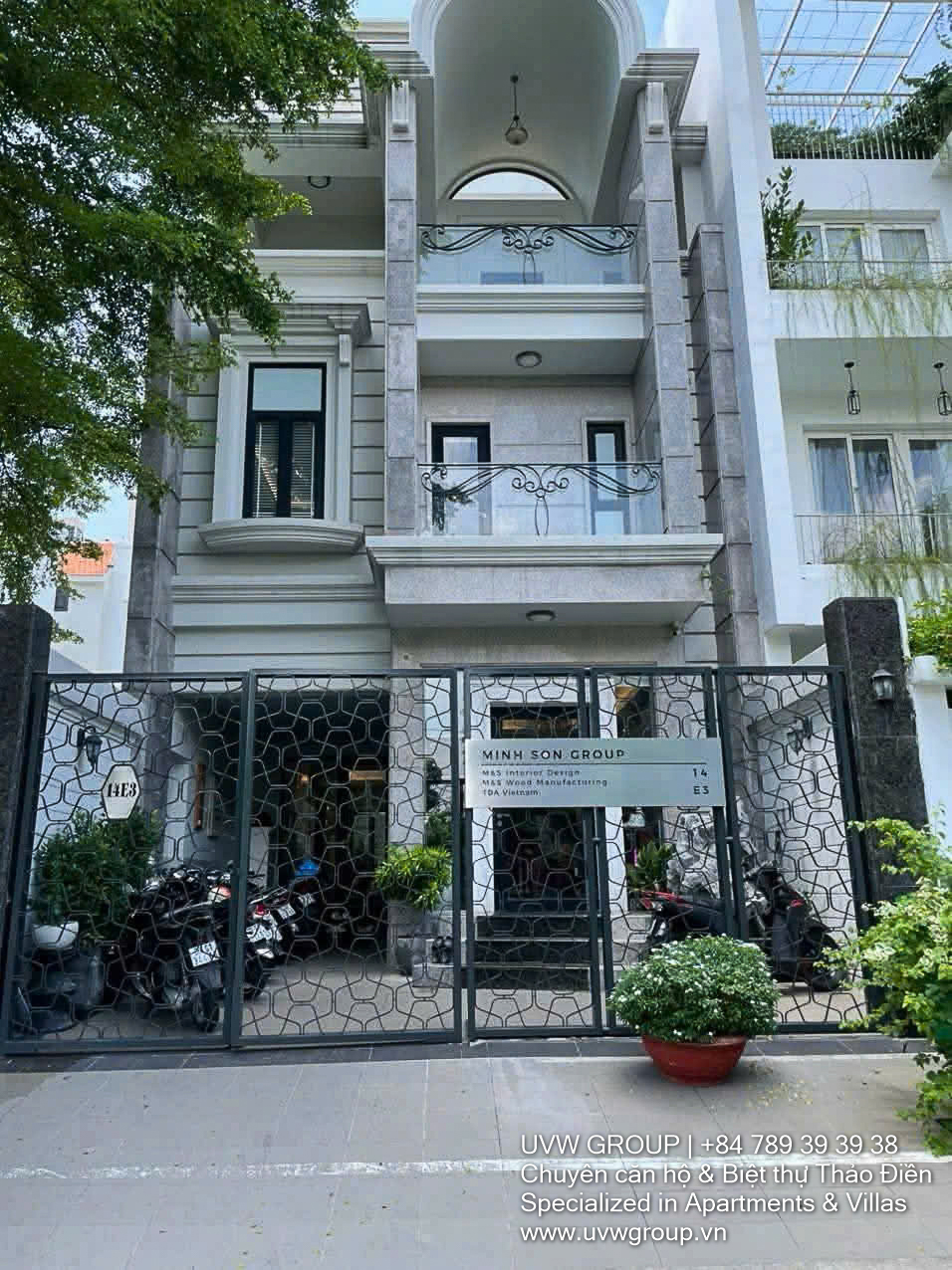 New House in Compound for Rent – Thao Dien | 4BR | 720m² | $3,400