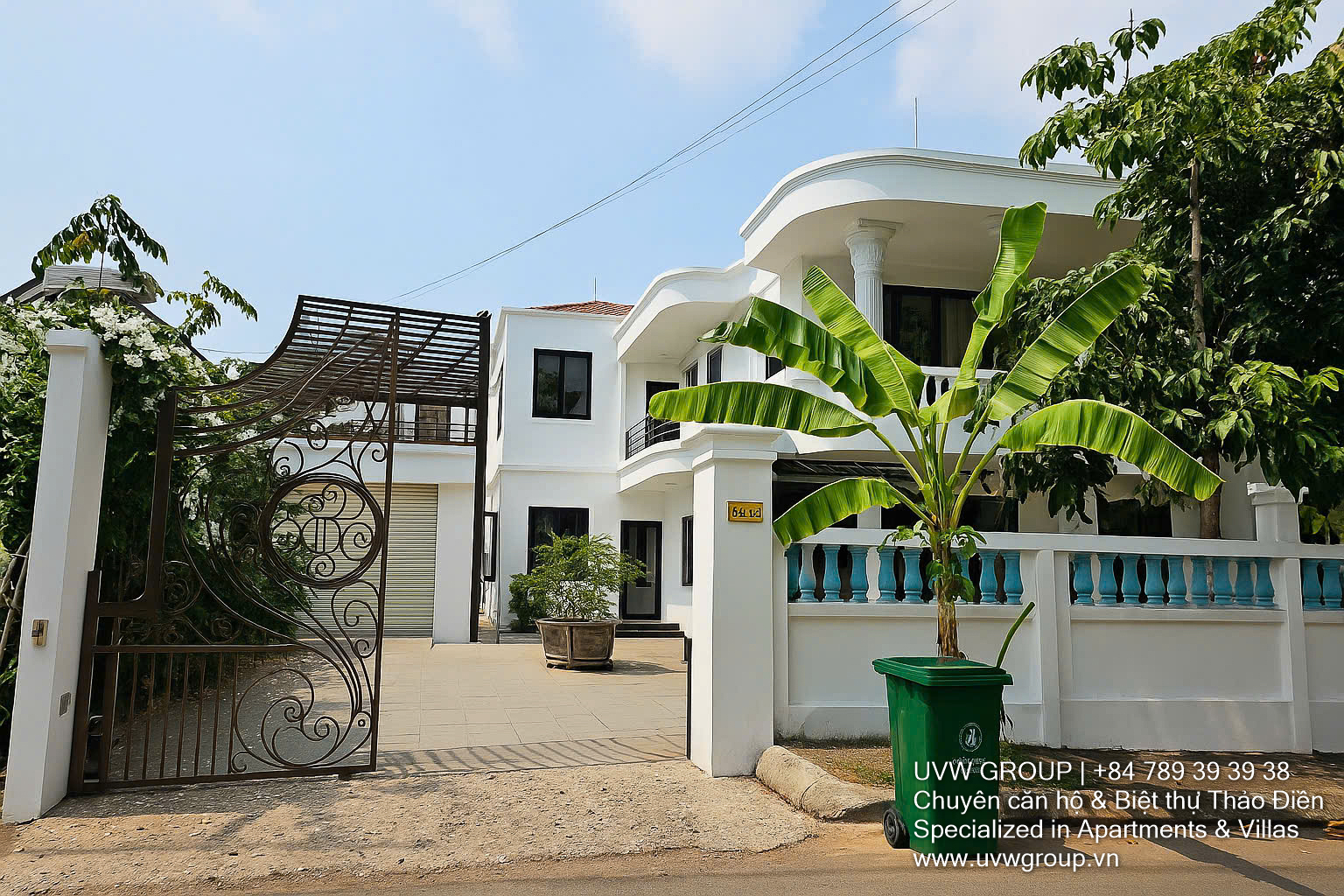 Tropical 5BR Villa for Short-Term Rent in Thao Dien | Pool | Karaoke | Resort Living
