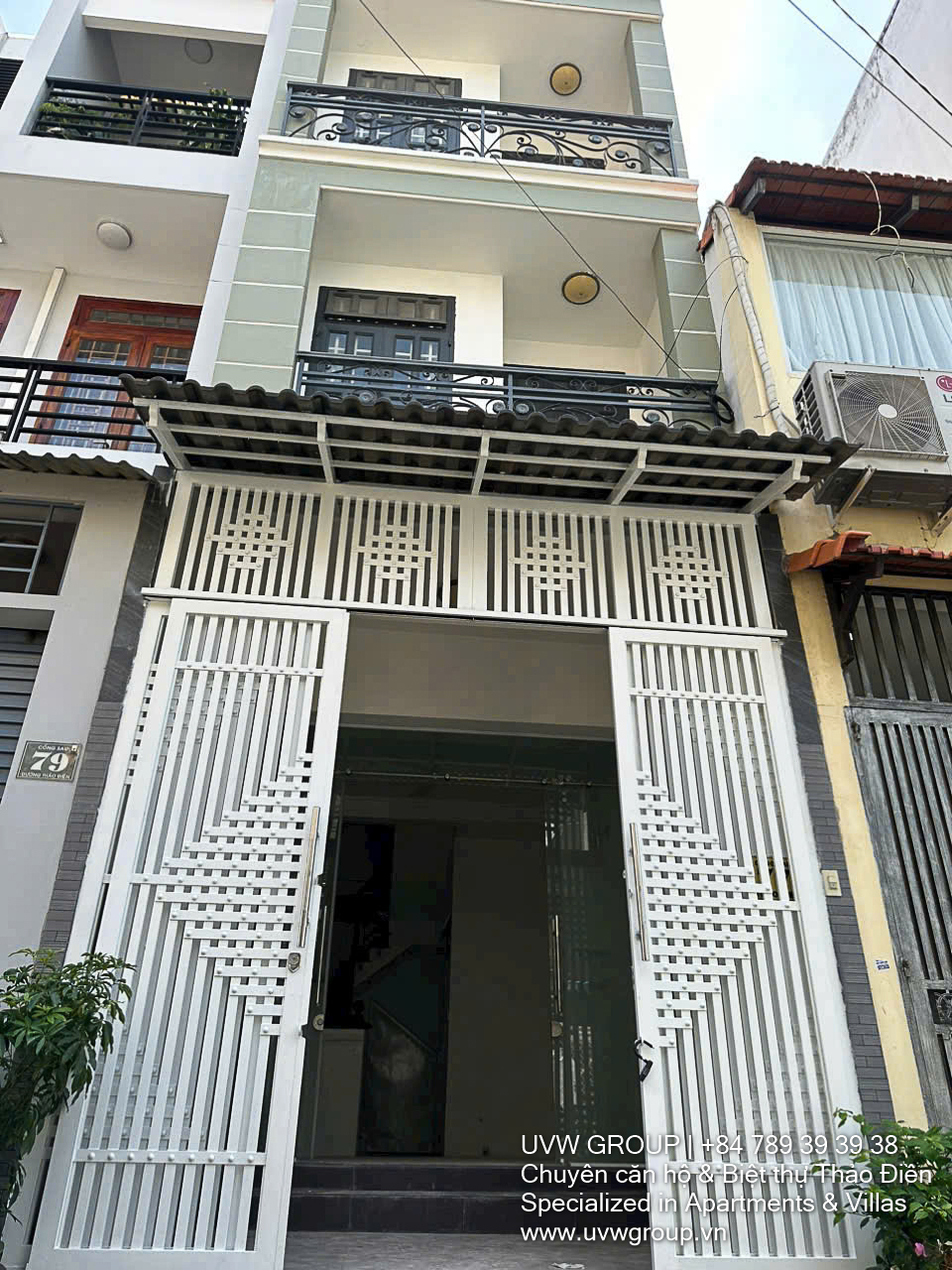 Nhà cho thuê tại Thảo Điền | 3 phòng ngủ | 48m² | $800