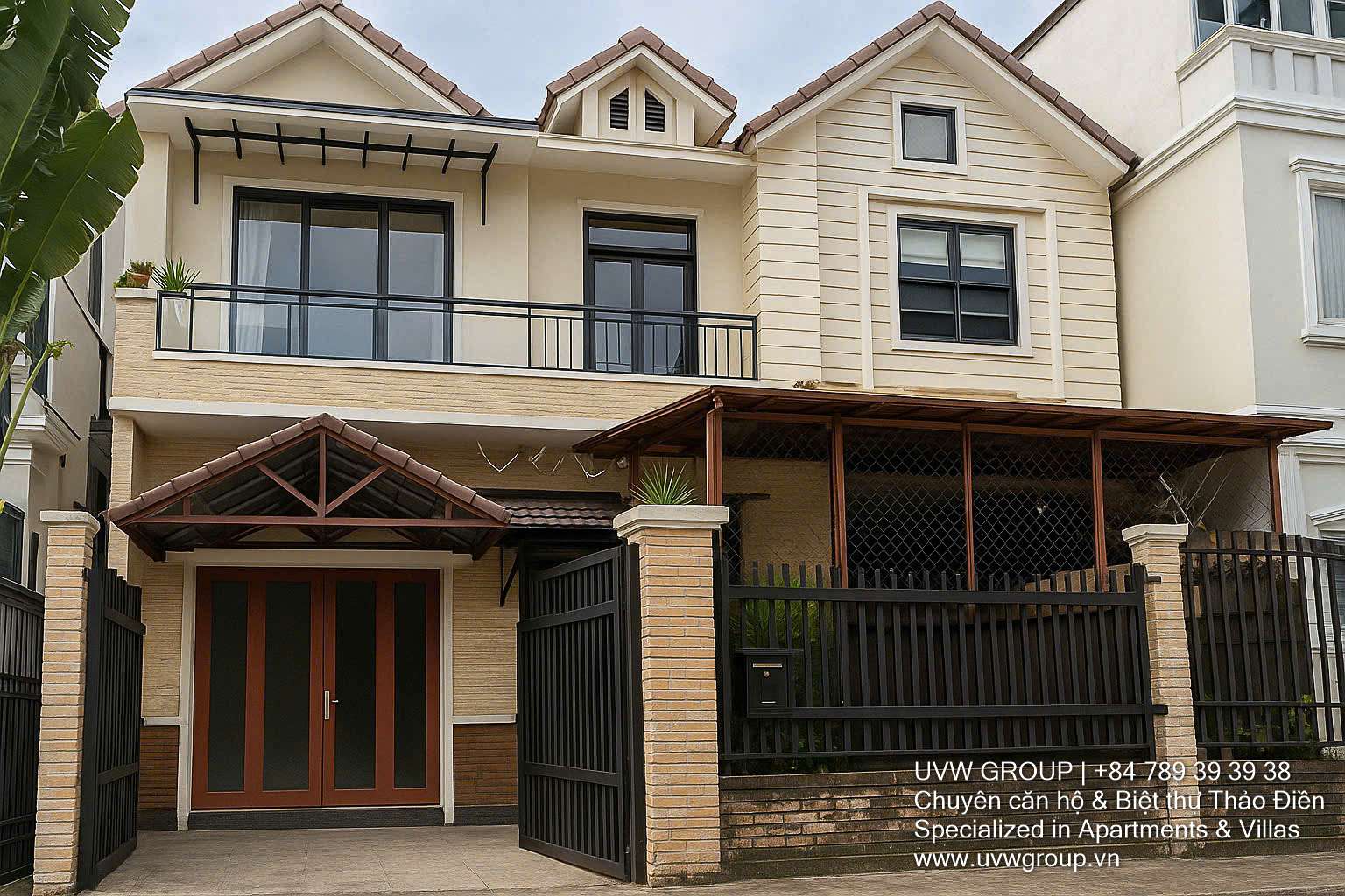3BR House for Rent in Thao Dien with Garden | $1,600