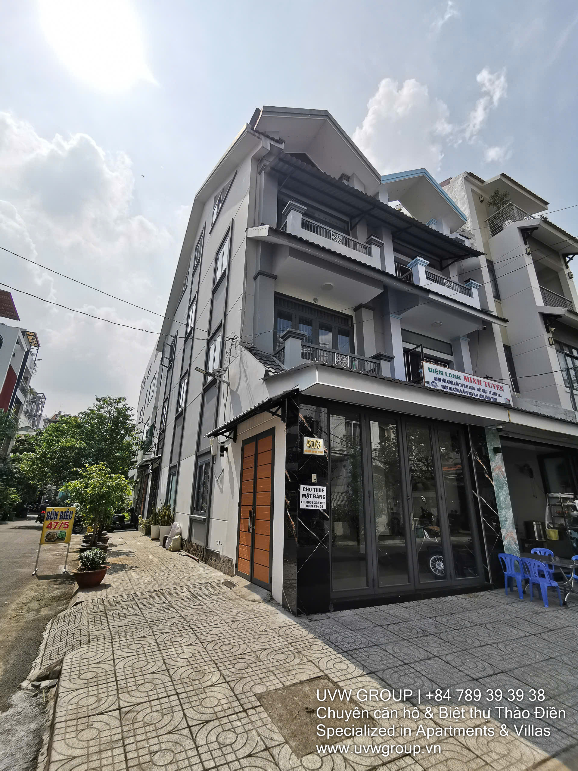 Business Frontage for Rent in Thao Dien | 4.2x8m | $1,120