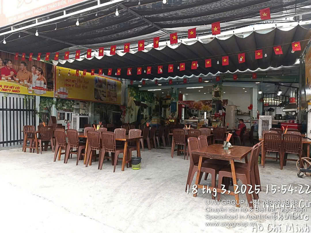 Cho thuê mặt bằng kinh doanh tại Thảo Điền | Lô góc | 150m² | $2,400 + Tùy chọn chuyển nhượng