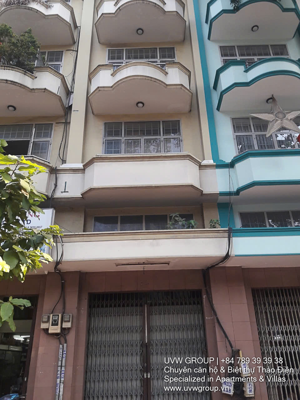 Nhà Cho Thuê Đối Diện Chợ An Đông | 5 Tầng | 4x20m | $4,400