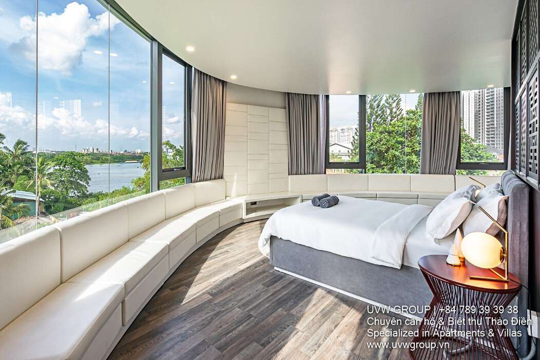 Biệt thự sang trọng cho thuê tại Thảo Điền | 7 phòng ngủ | 900m² | Tầng hầm | $8.000