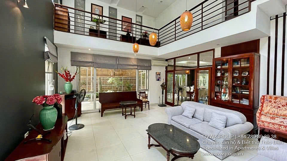 Villa for Rent in Thao Dien Compound | 4BR | Pool & Garden | $3,850 Including Tax