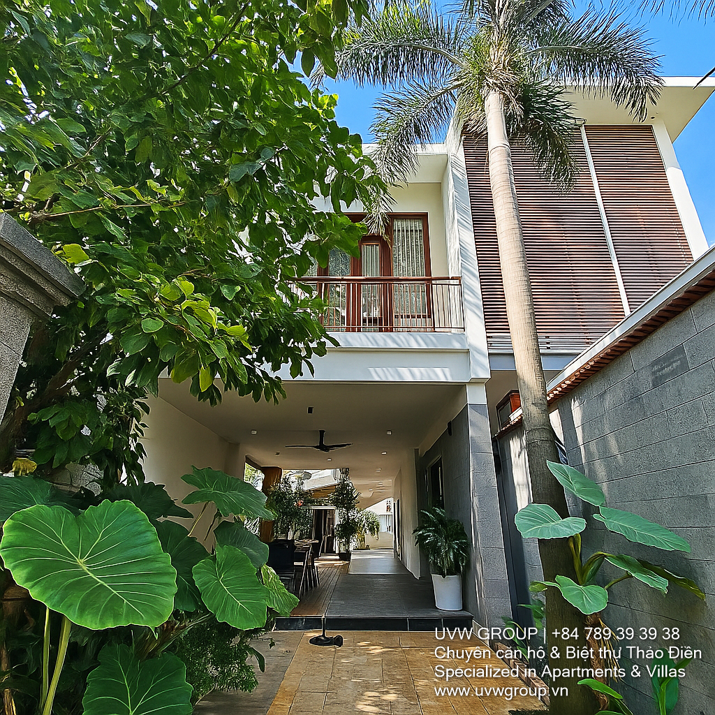 Short-Term Villa for Rent in Thao Dien – Nguyen U Di | 4BR | Pool | BBQ