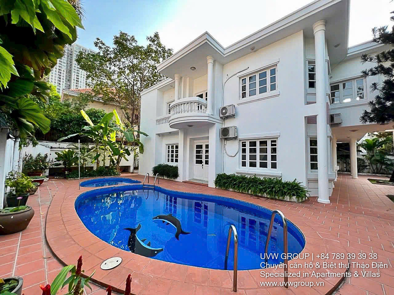 Biệt thự cho thuê tại Thảo Điền | 4PN | 593m² | $5,000