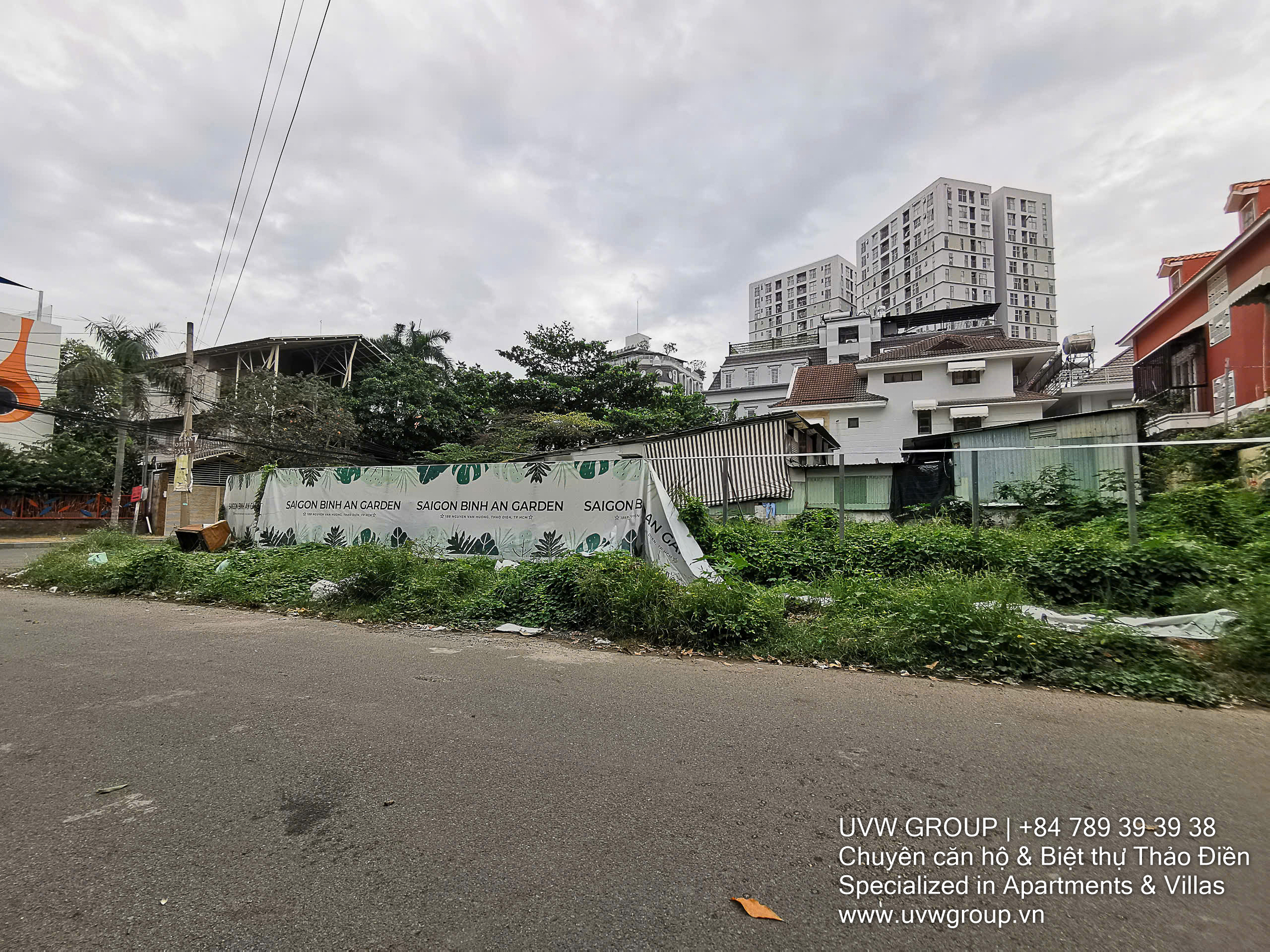 Cho thuê đất Nguyễn Văn Hưởng | Hai mặt tiền | 330m² | 50 triệu/tháng