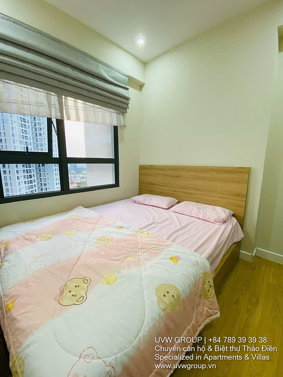 2-bedroom apartment for rent at Masteri Thao Dien T4 tower, fully furnished