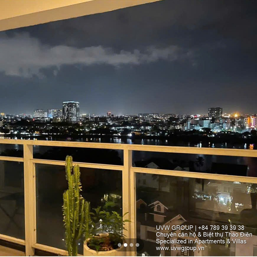 River Garden 2BR Apartment for Rent in Thao Dien – 135m² – $1,500/month