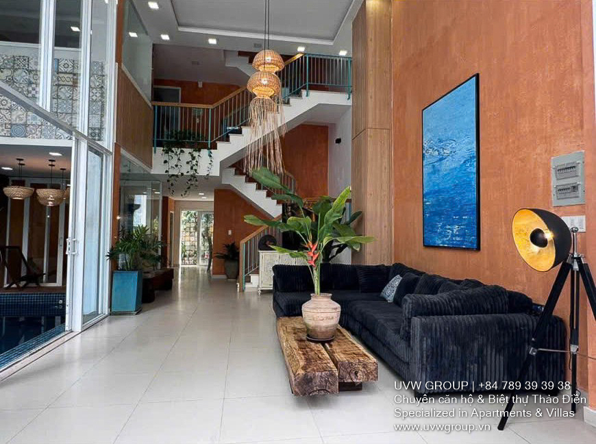 Spacious Pool Villa for Rent in Central Thao Dien | 500m² | 5BR | $4,300/month