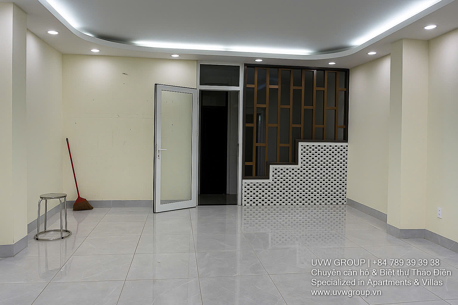 4-bedroom house for rent in District 2 – Nguyen Hoang Street – Ground + 1st floor only