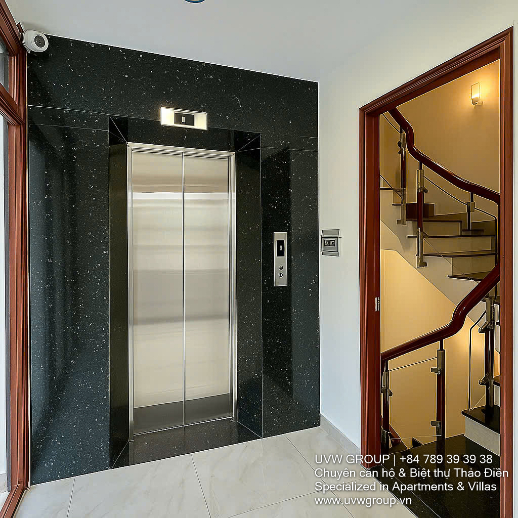Ground and 2nd floor office space for lease in An Phu, Tran Luu Street – 240m², private access, elevator-equipped