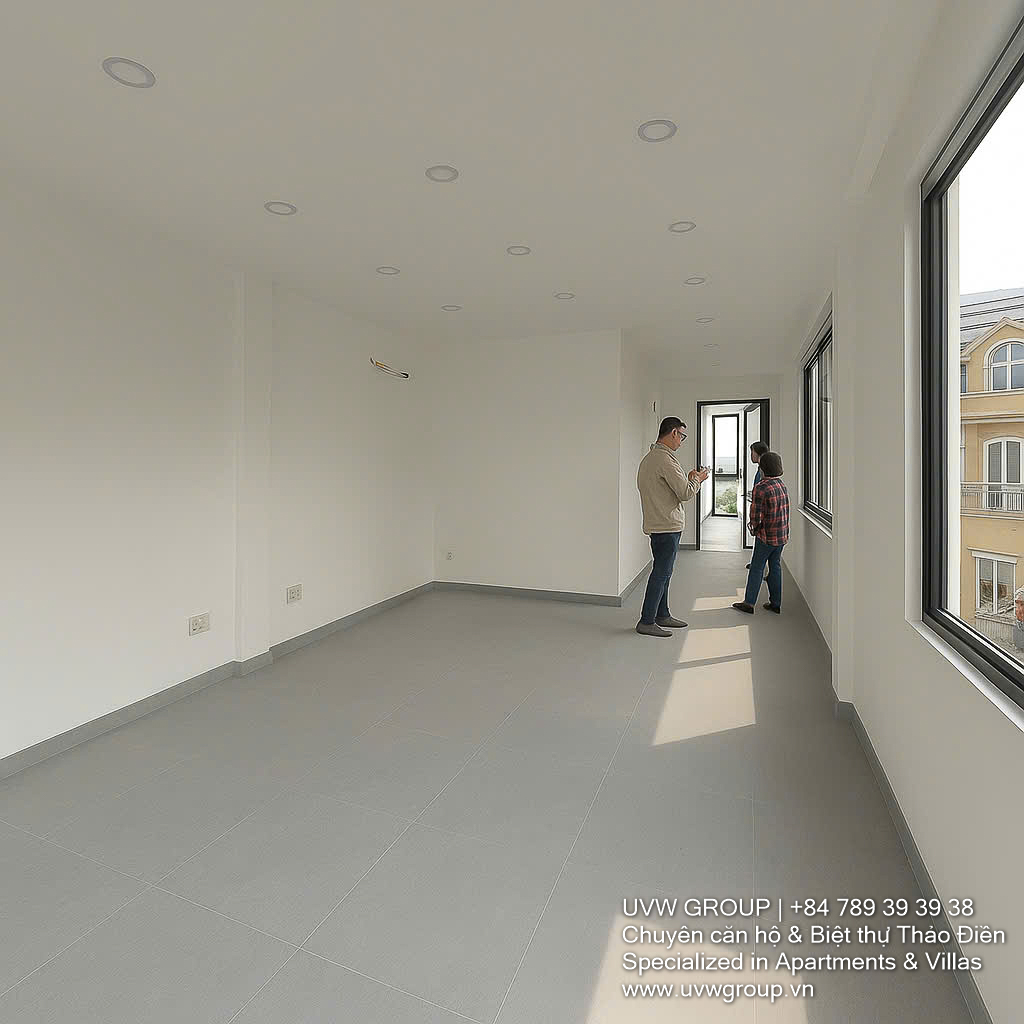Modern office building with 2 frontages in An Phu for rent