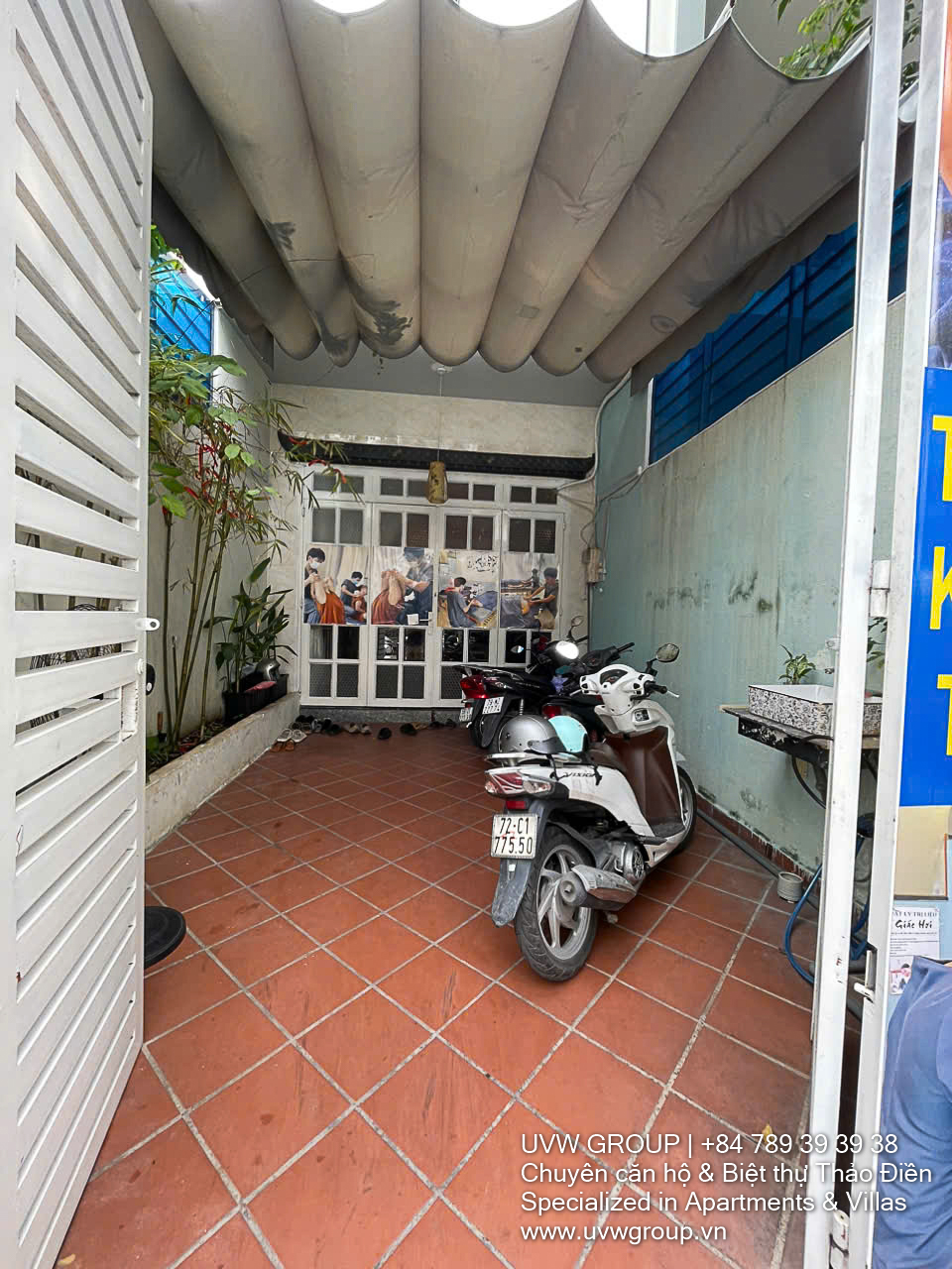 40m² commercial space for rent in Thao Dien – ground floor, prime location