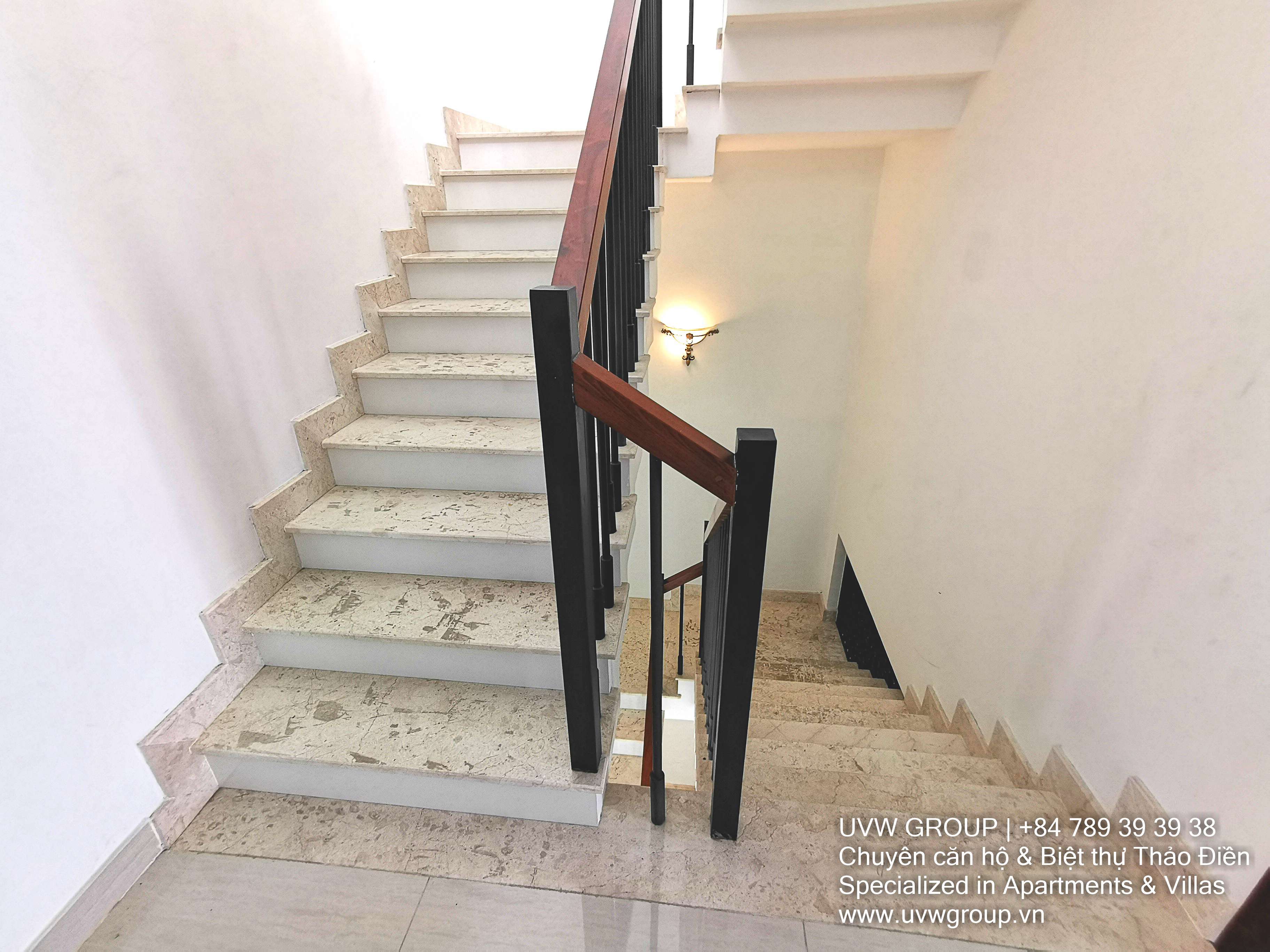 4-bedroom basic furnished house for rent in Thao Dien, 96m²