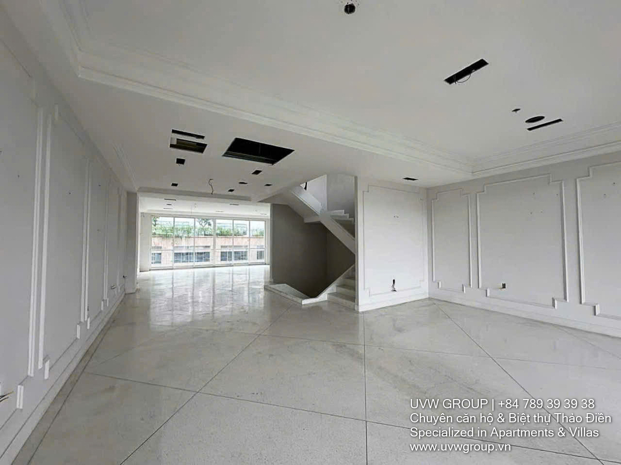 Commercial corner building for lease or sale on Nguyen Co Thach, Thu Duc City