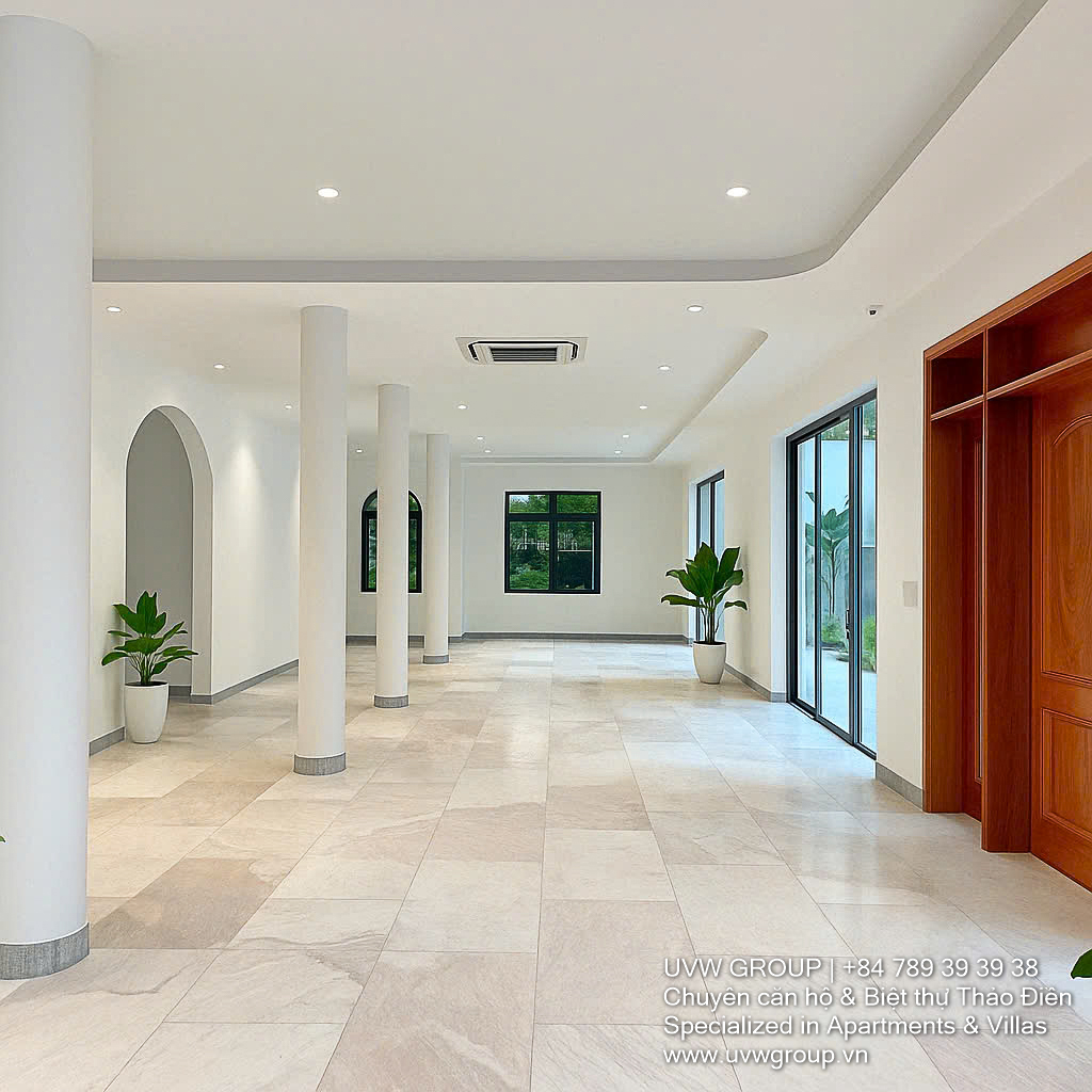 600m² luxury villa with private pool on Nguyen Van Huong, Thao Dien