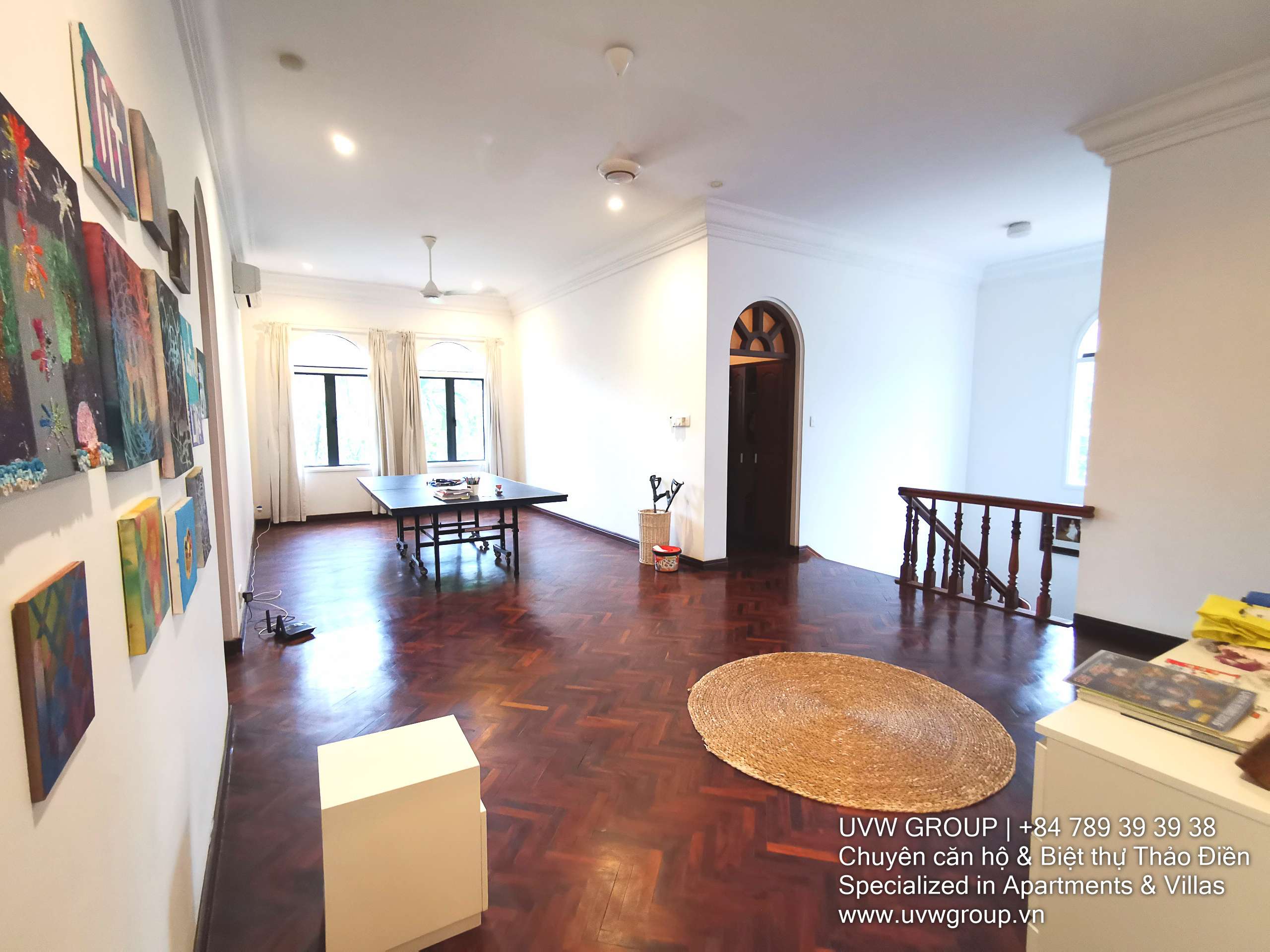 Fully furnished 4-bedroom villa for rent in An Phu, 600sqm