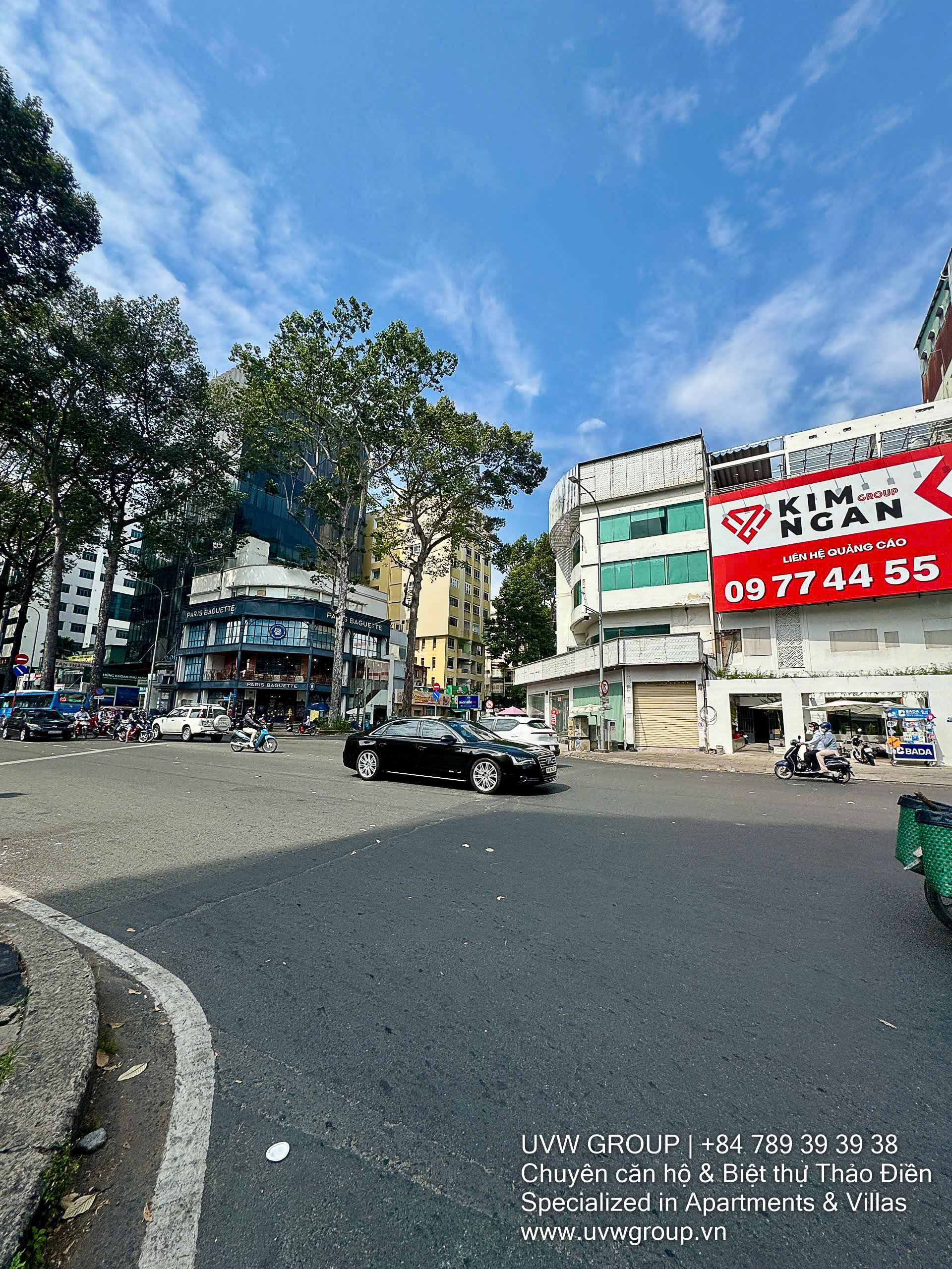 Corner property for sale at 456 Nguyen Thi Minh Khai Street, District 3 – 487m², 2 floors, pink book, building permit for 14 floors