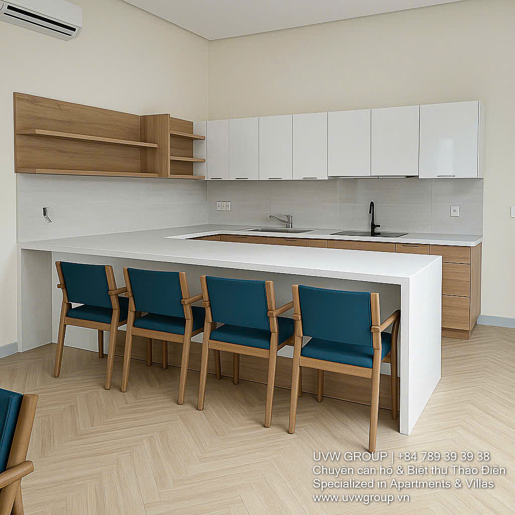 Fully furnished villa with private pool for rent in Thao Dien – ideal for spa, office, or residence