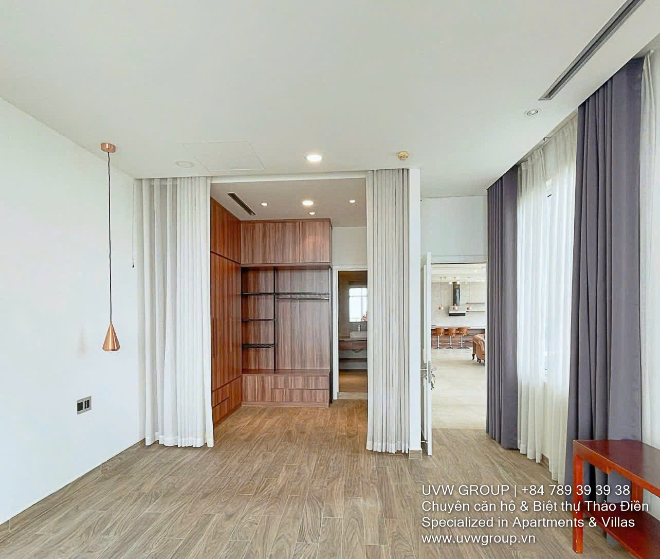 Corner penthouse for sale at Thao Dien Pearl, District 2 – 500m²