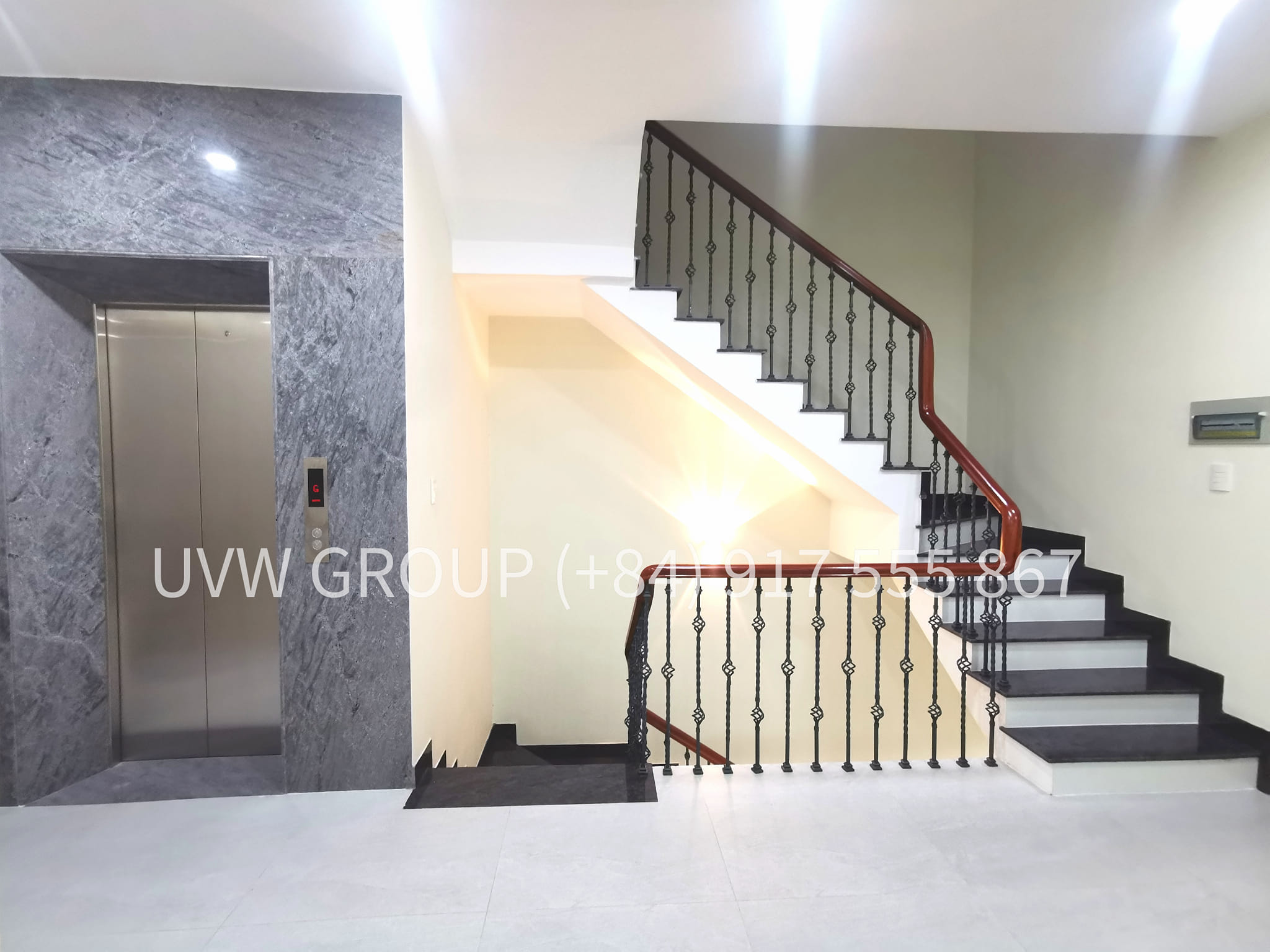 Villa for rent near Diamond Island, District 2 – 7 bedrooms, 8 bathrooms, basement garage