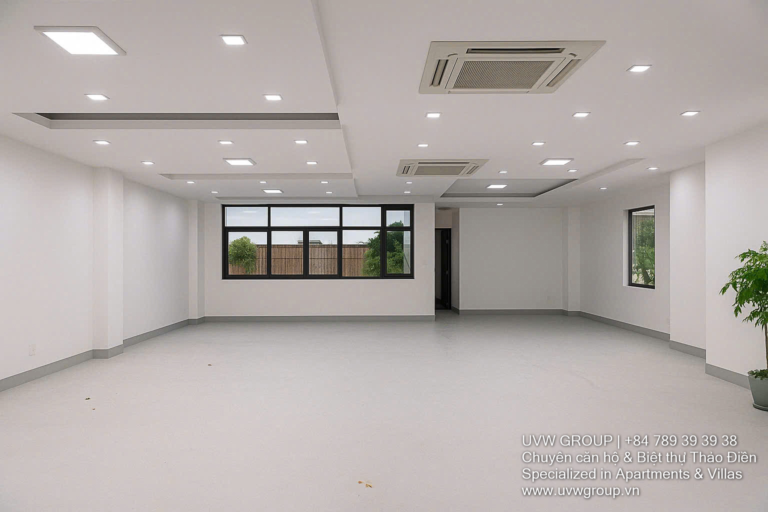 Modern office building for rent on Vo Nguyen Giap, Thao Dien – 3 floors