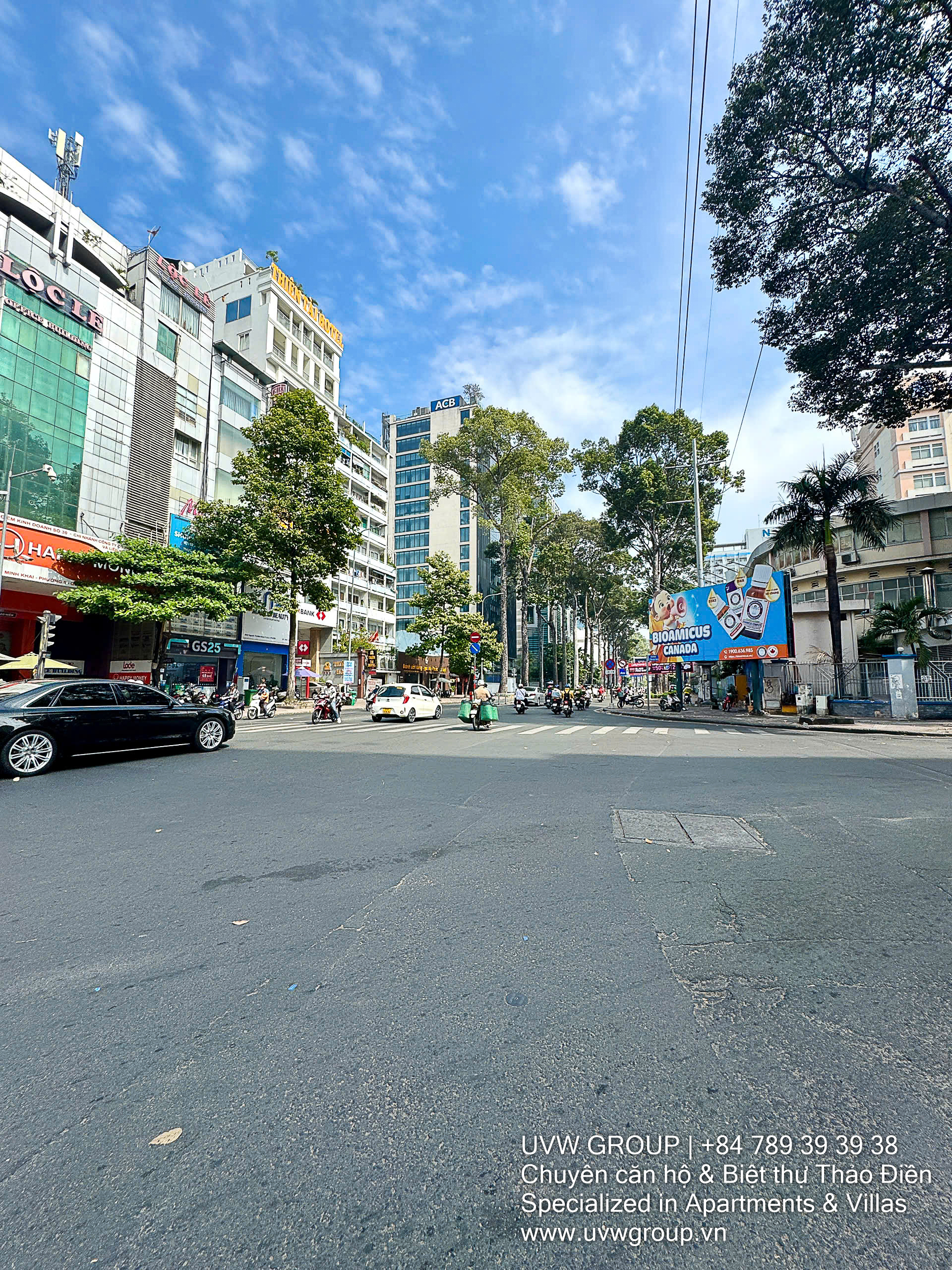 Corner property for sale at 456 Nguyen Thi Minh Khai Street, District 3 – 487m², 2 floors, pink book, building permit for 14 floors