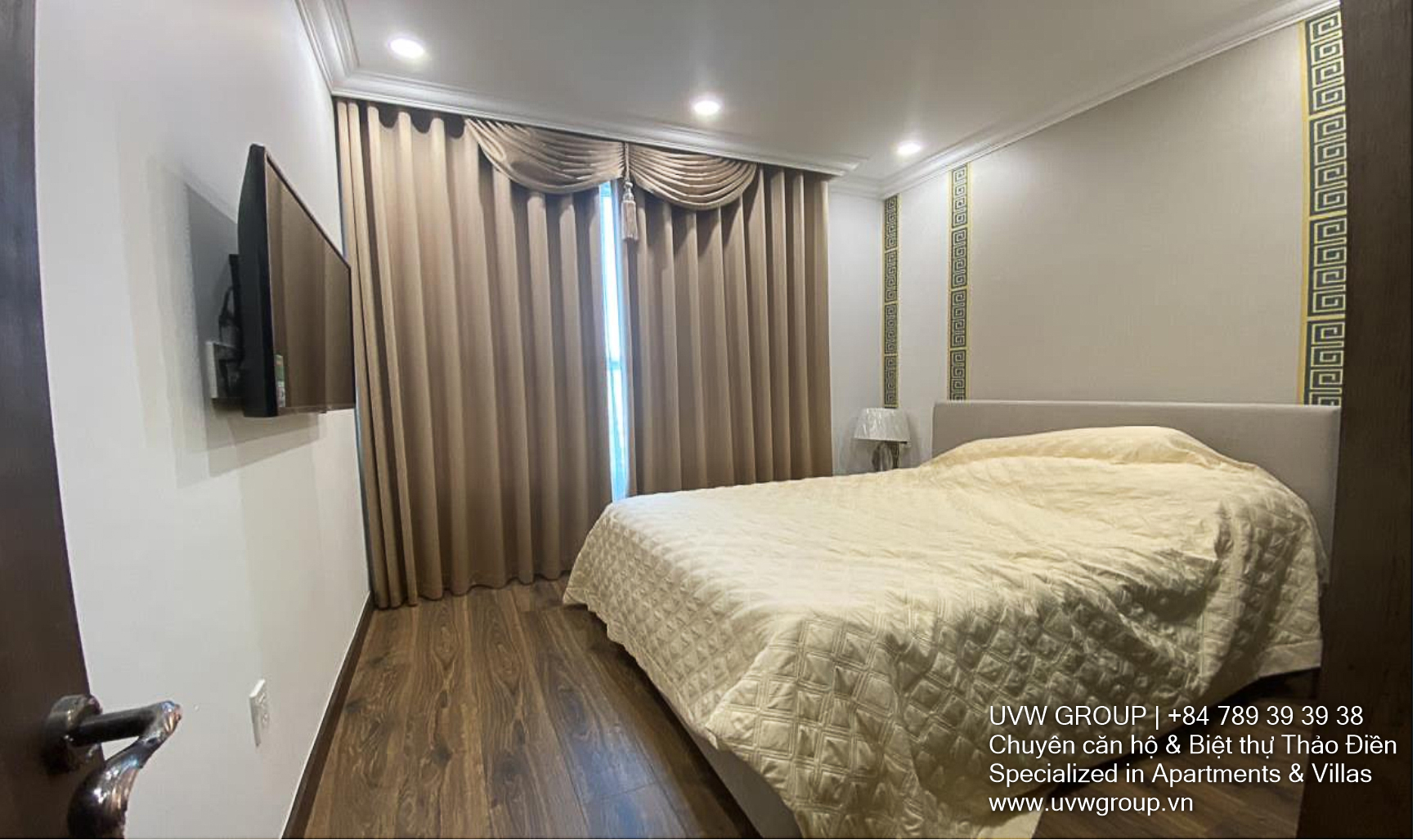 Luxury penthouse for sale at Sadora, Binh Trung Tay Ward, 210m², 3BR, Southeast-facing