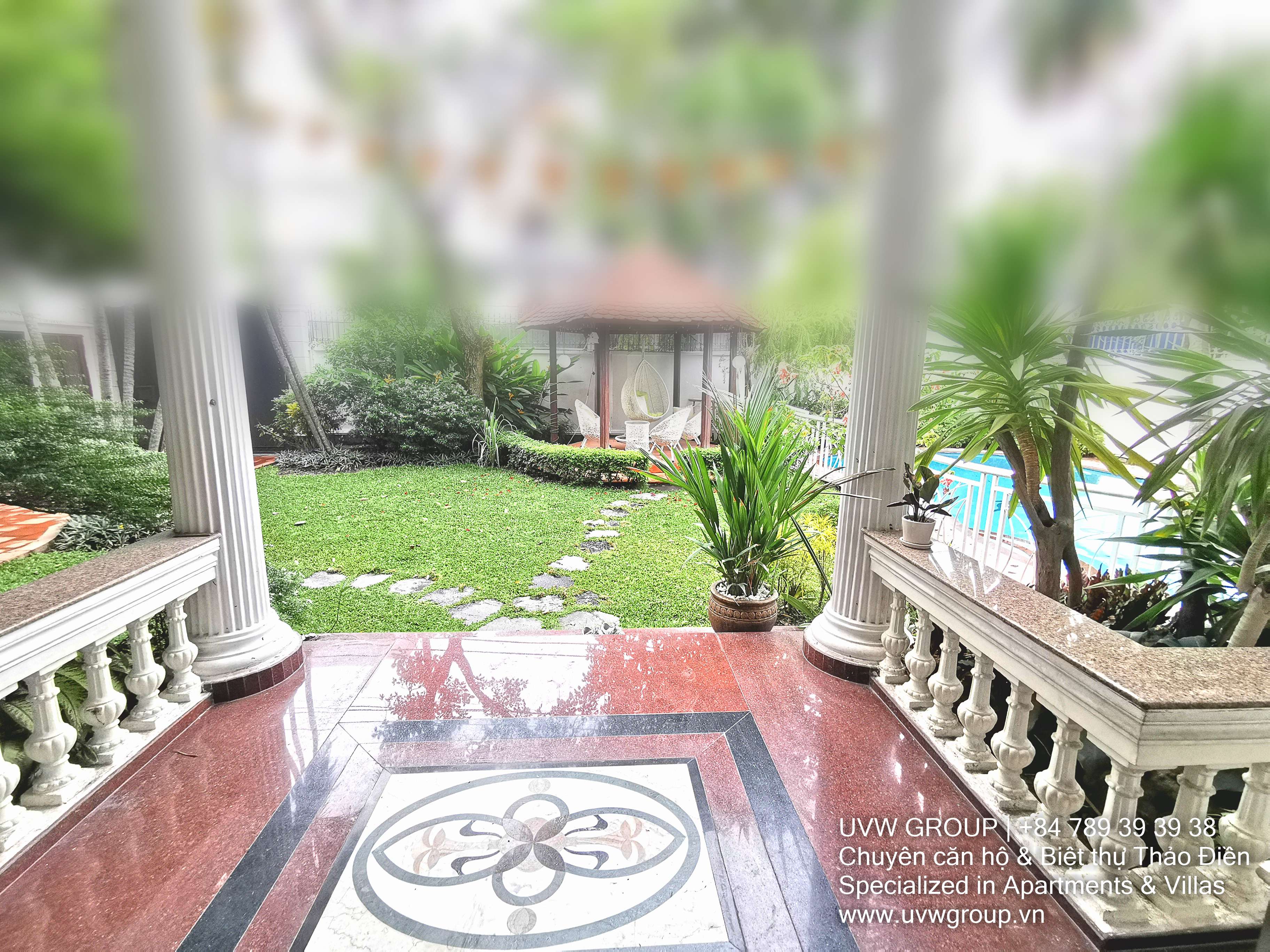 4-bedroom luxury villa for rent in Thao Dien with 450m² area