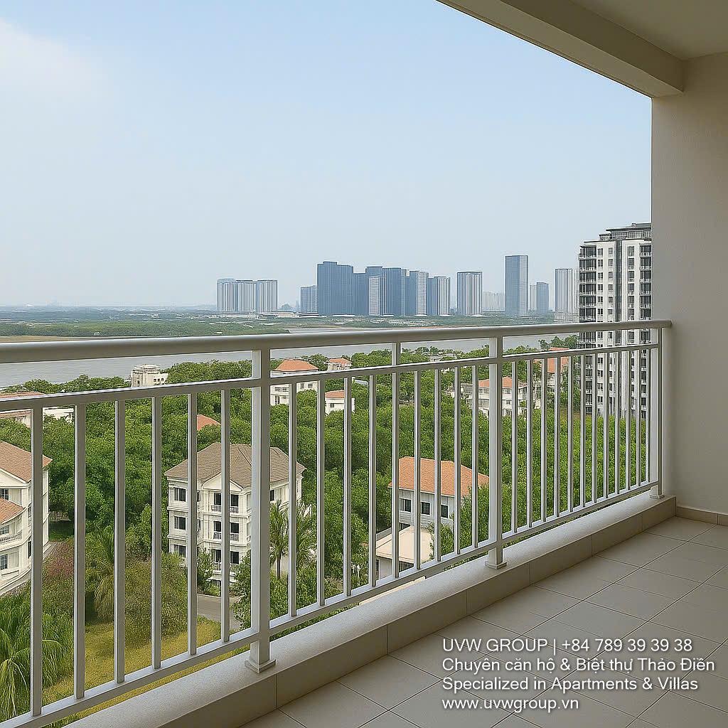 Luxury River View Apartment for Sale – Thao Dien Green | 3BR | 142.2m² | 21 Billion VND