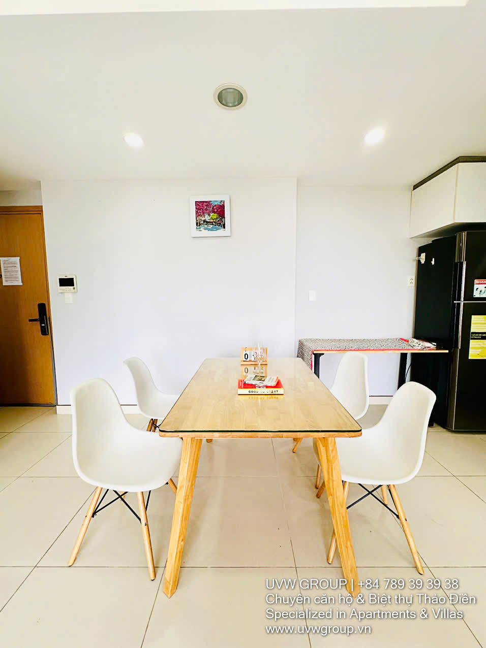 Modern 2-bedroom apartment for rent in Masteri Thao Dien Tower 5, 14th floor, 70m², fully furnished, direct access to metro and Vincom Mega Mall