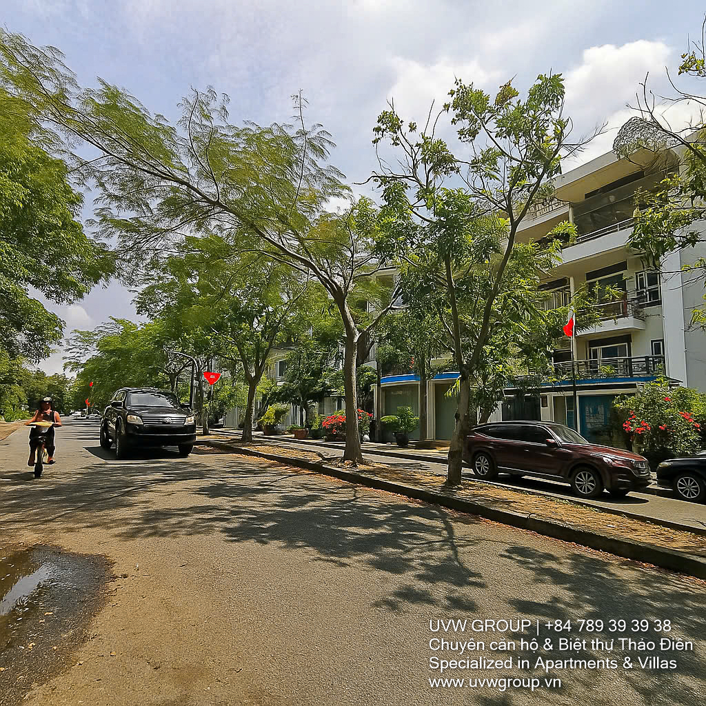 4-storey house for rent at 86 Nguyen Quy Duc – 5 bedrooms – An Phu, District 2