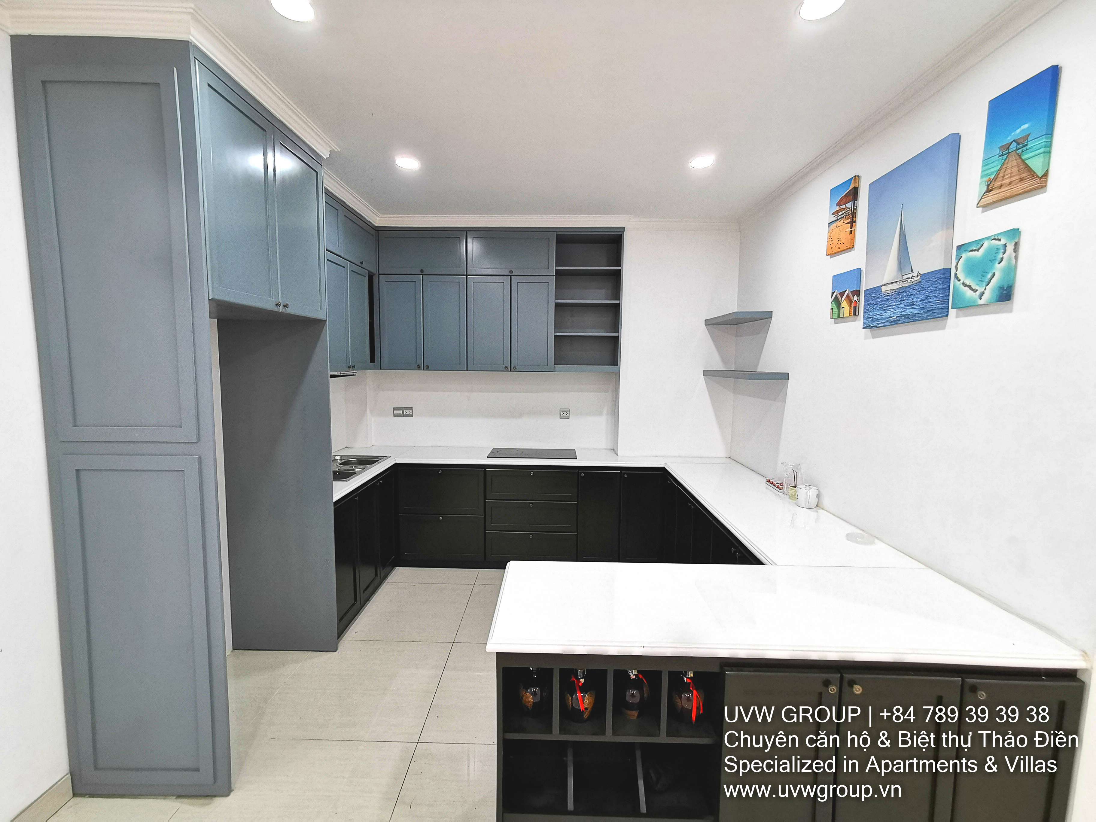 4-bedroom basic furnished house for rent in Thao Dien, 96m²