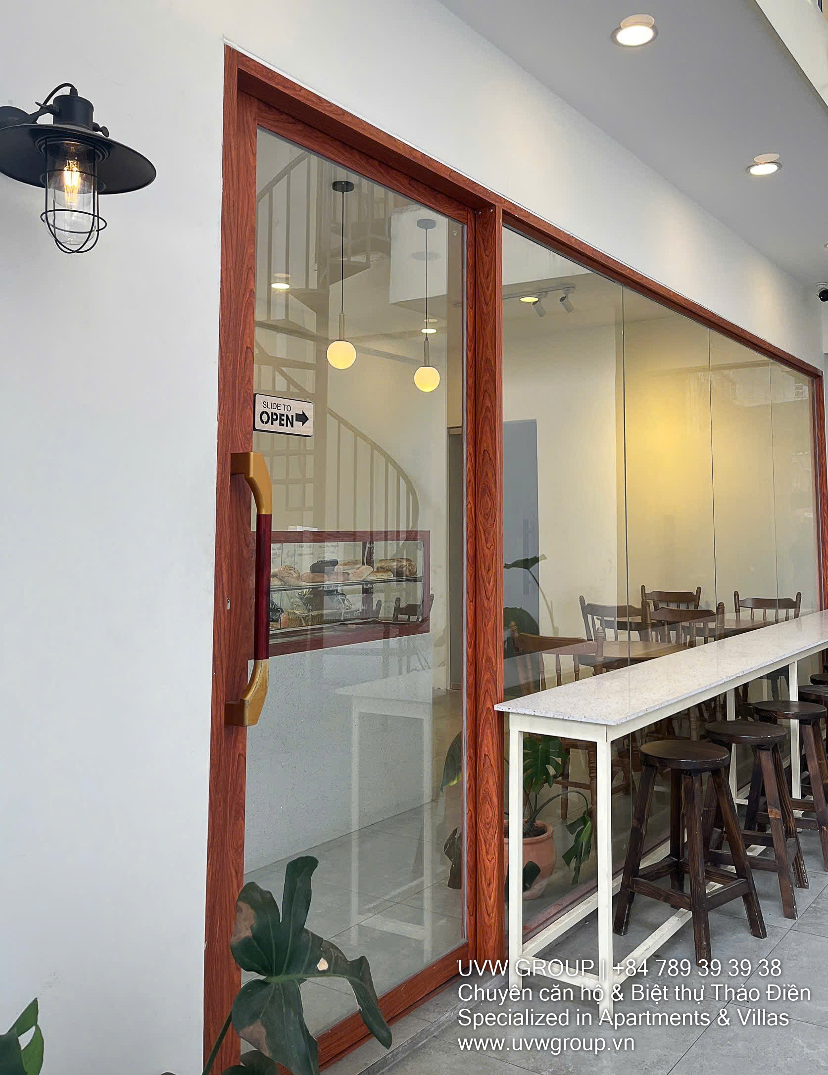Retail or F&B space for rent on Xuan Thuy, Thao Dien – 112m²