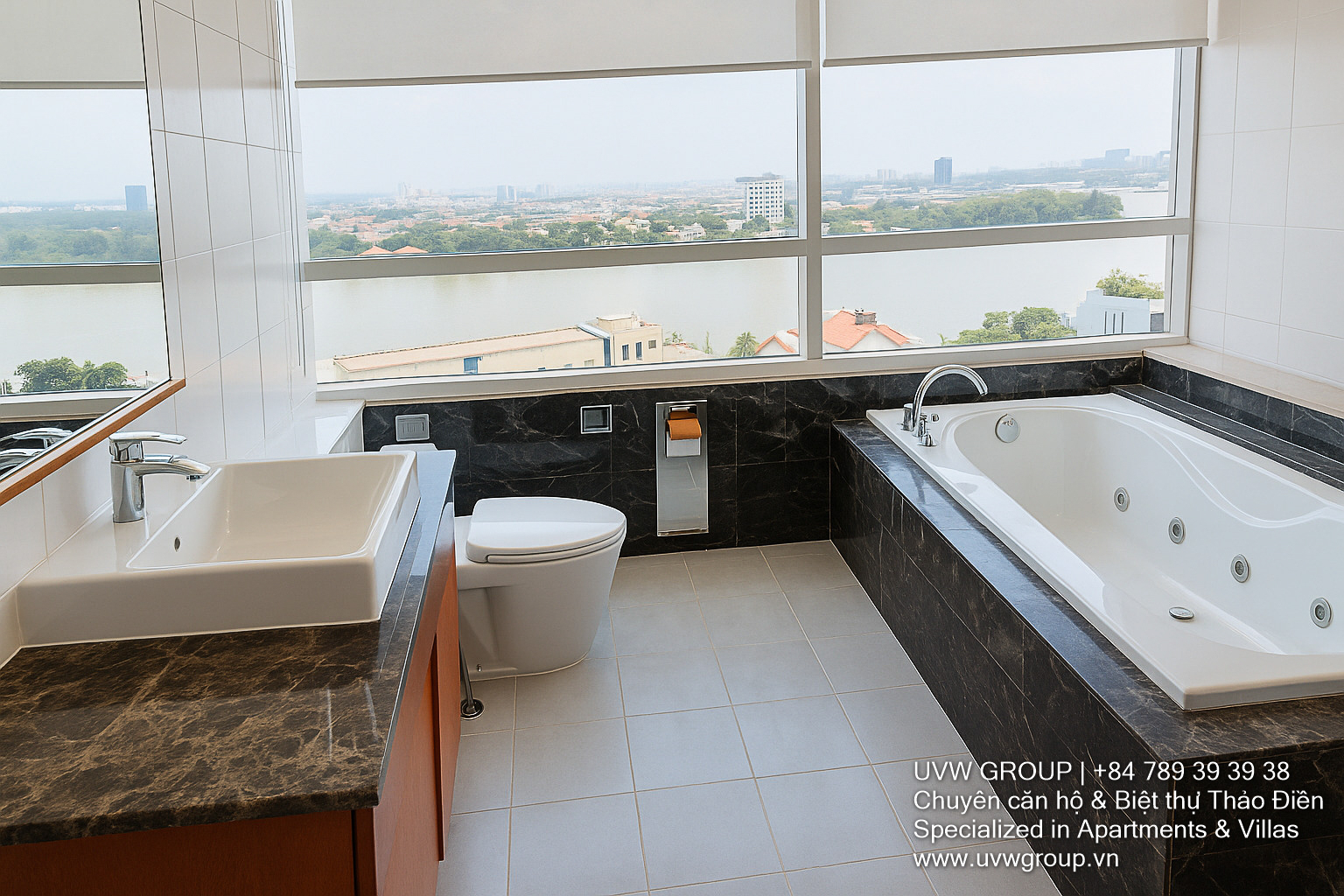 Over 200m² luxury apartment for rent at Xi Riverview Palace, fully furnished with river view, District 2