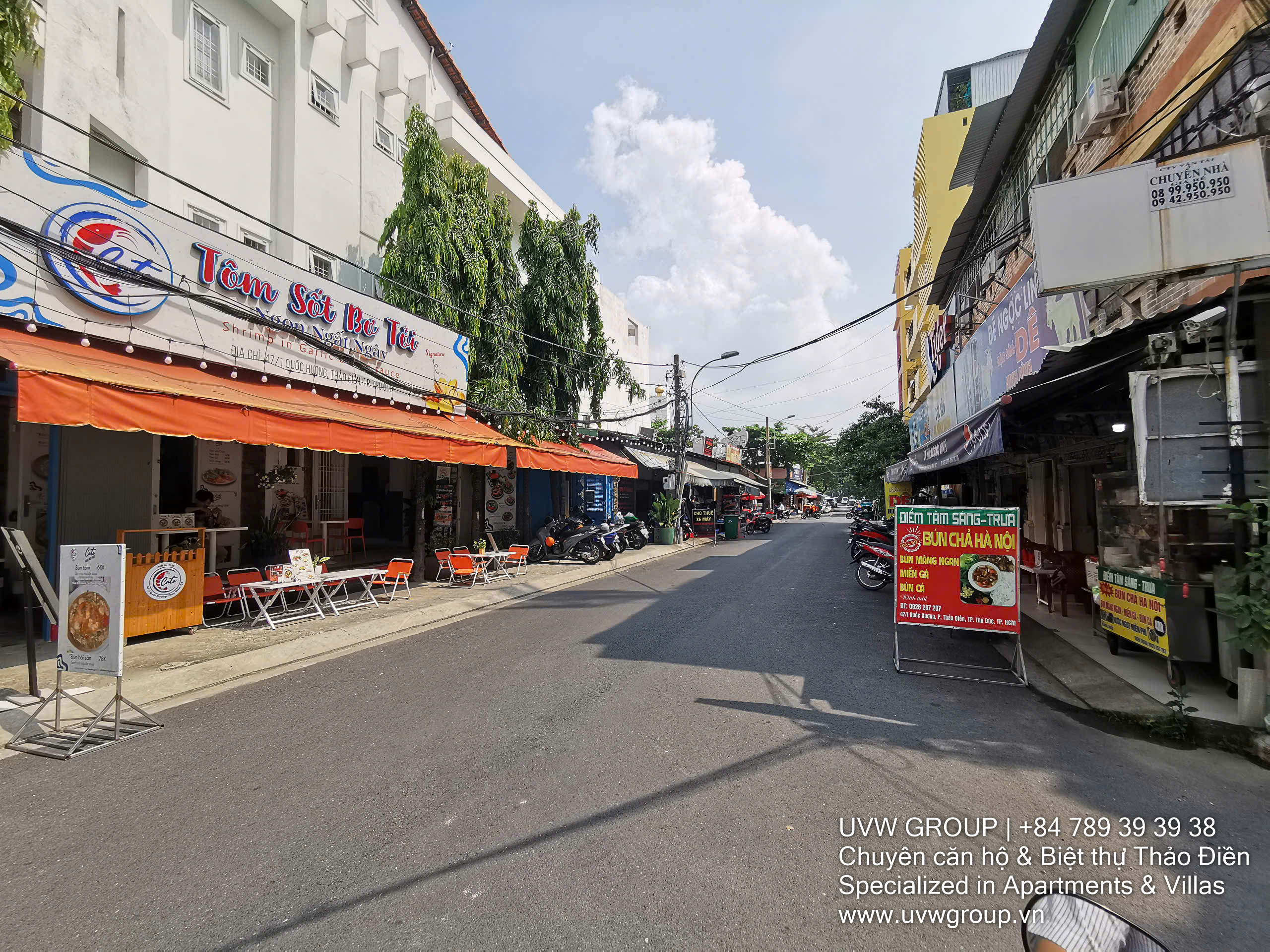 Business Frontage for Rent in Thao Dien | 4.2x8m | $1,120