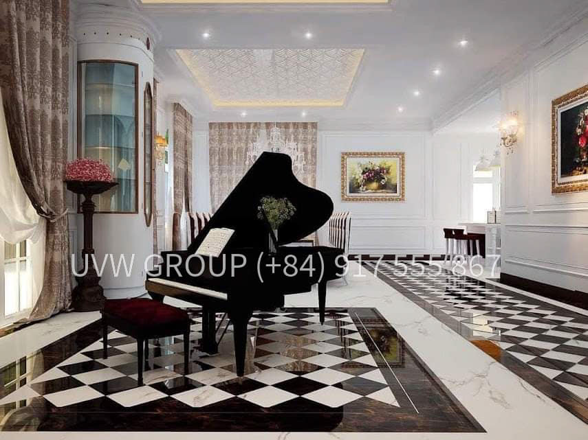 White castle-style luxury villa for sale in Thao Dien with garden, pool, and 800m² of land
