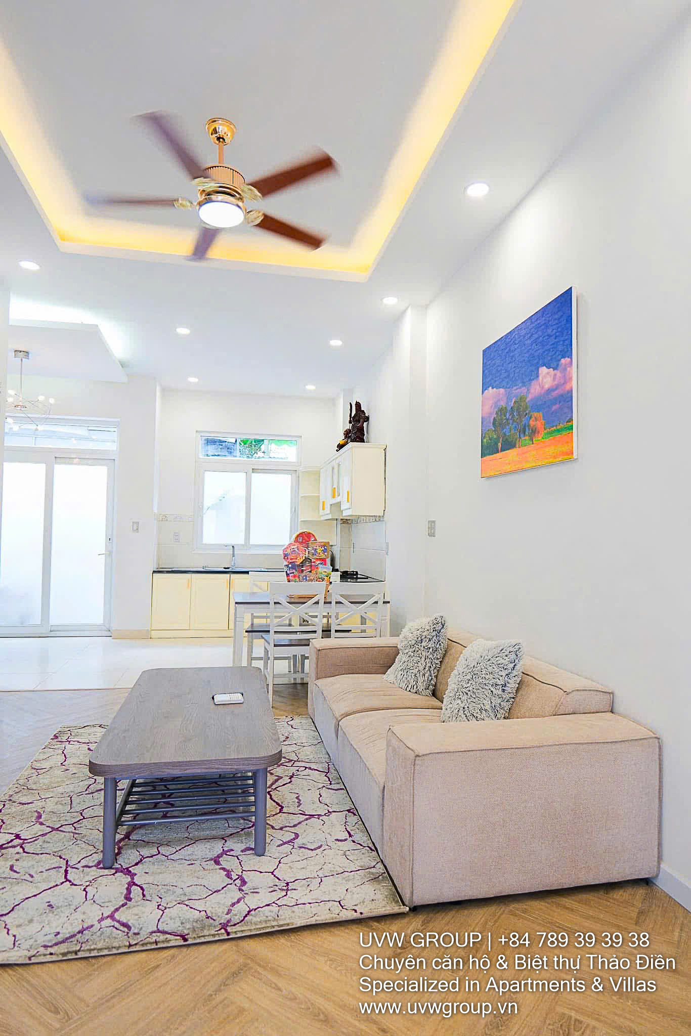Newly built house for sale on Quoc Huong, Thao Dien – 7 bedrooms, 3 floors, pink book, $580,000