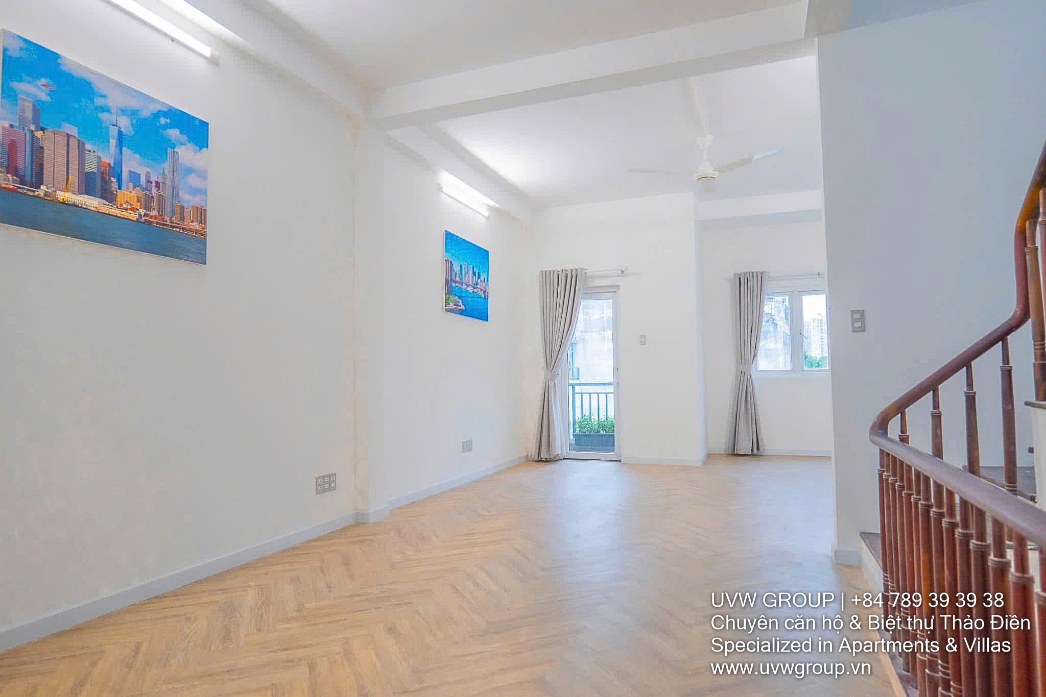 Newly built house for sale on Quoc Huong, Thao Dien – 7 bedrooms, 3 floors, pink book, $580,000