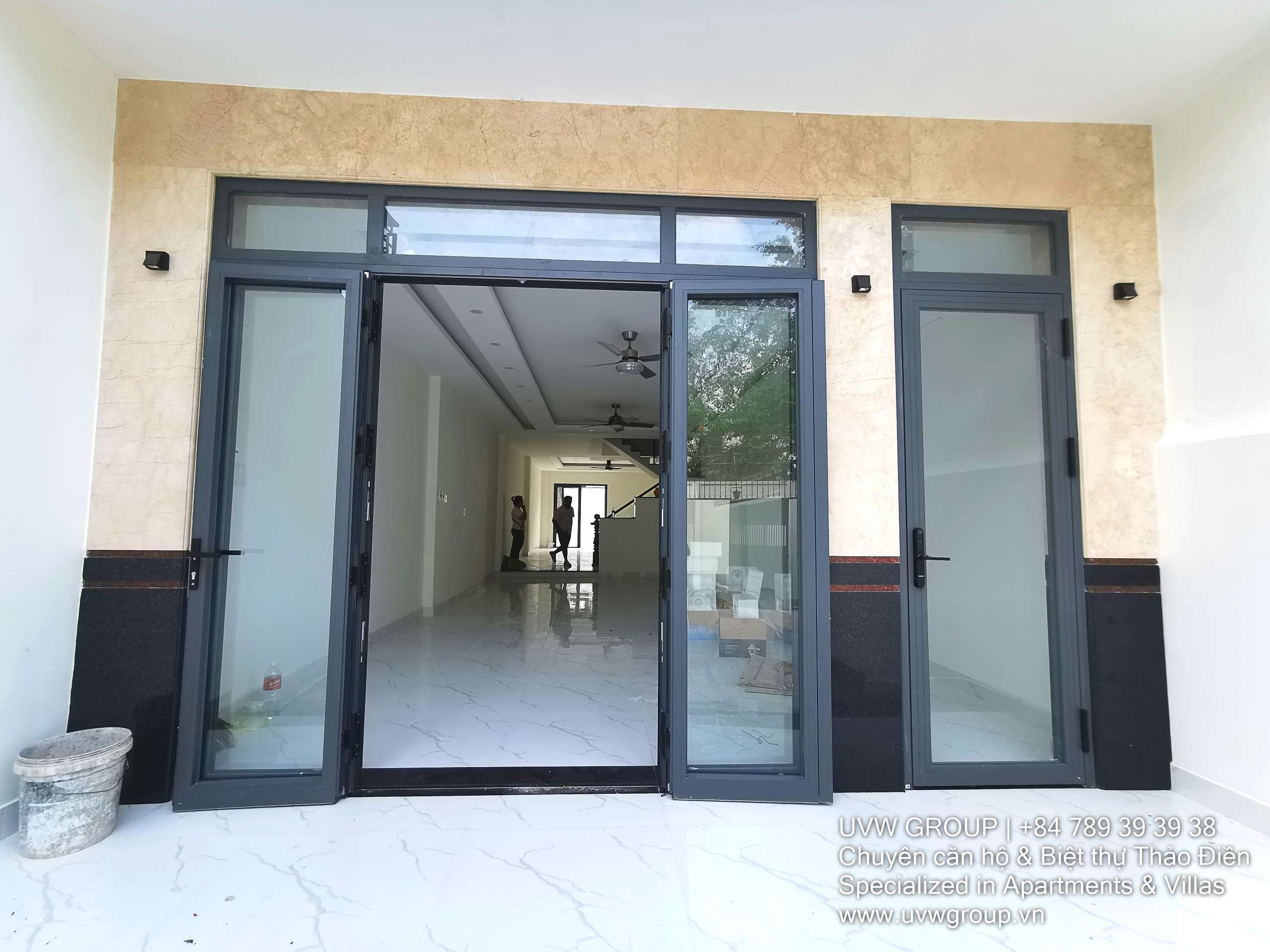 Spacious 4-bedroom house with rooftop for rent in Thao Dien, 100m², unfurnished