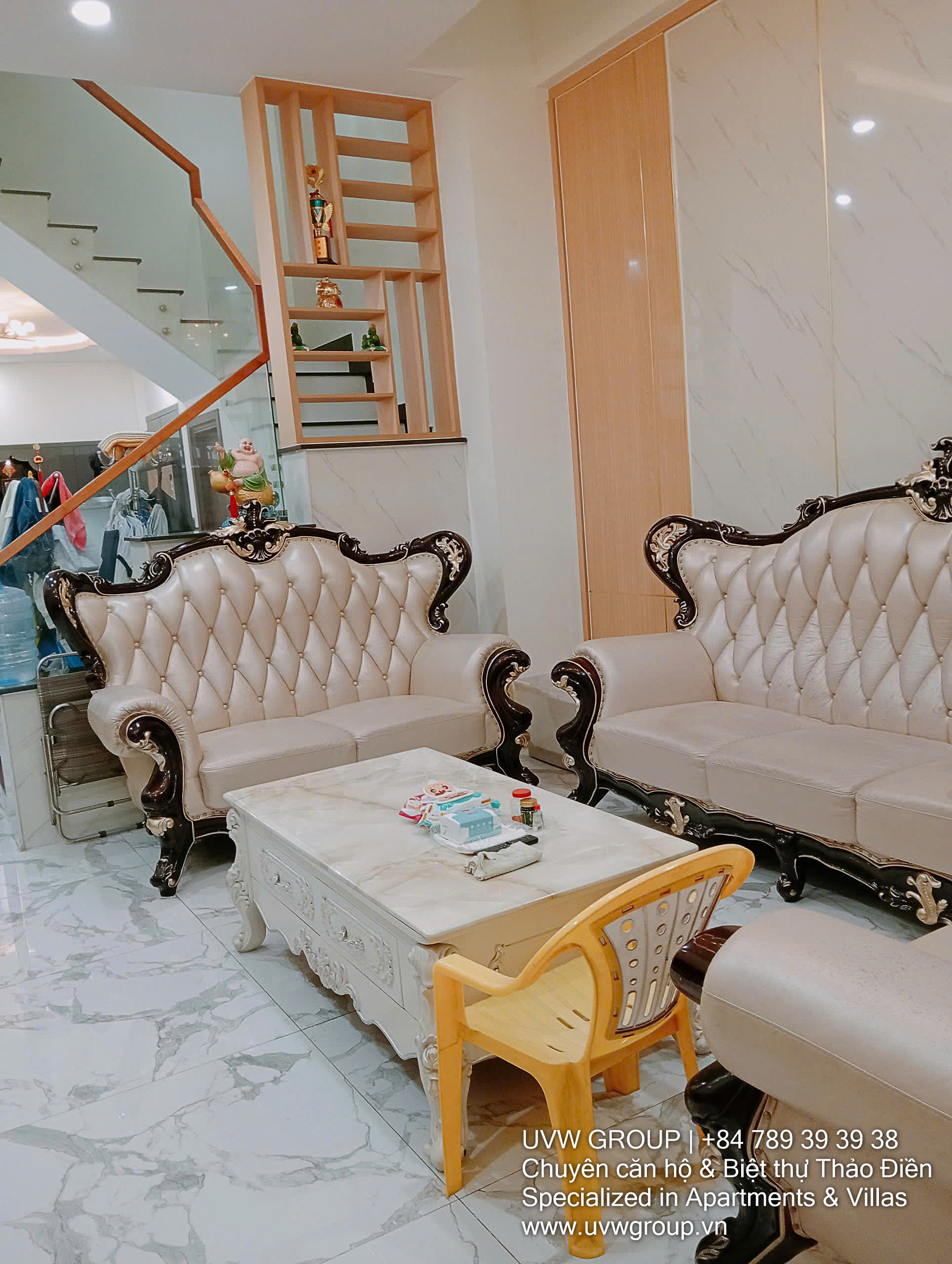 Frontage house for sale on Hoang Le Kha Street, District 6 – 106m² land, 4 bedrooms, 2 floors, rooftop