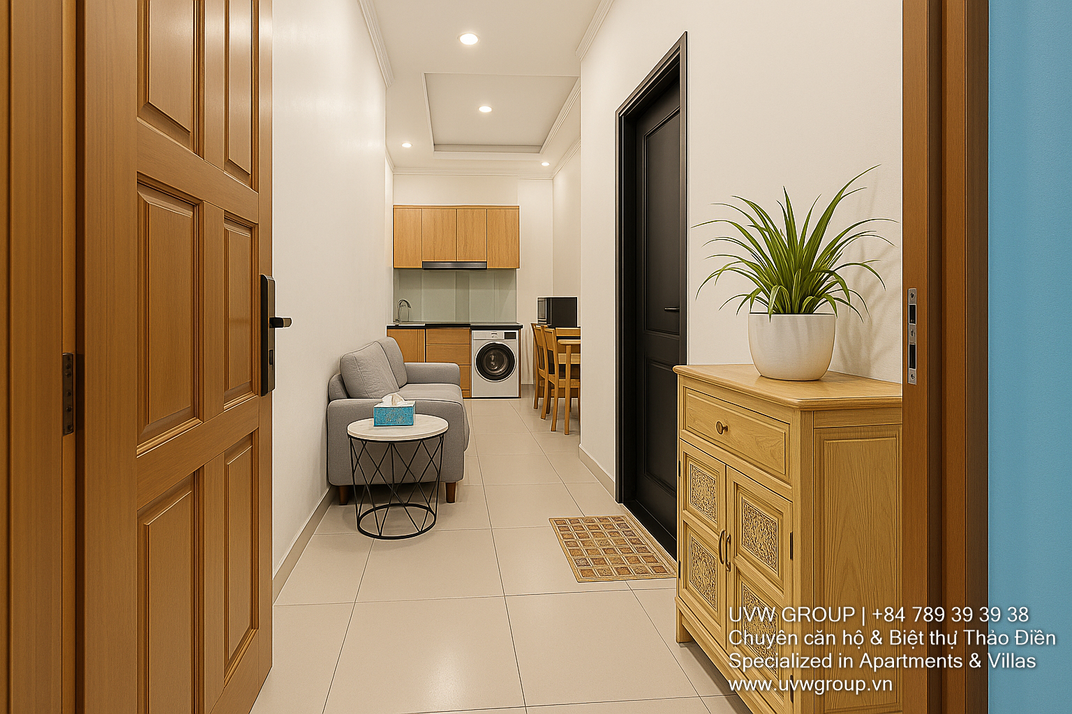 1-Bedroom Apartment for Rent with Landmark 81 View | Balcony | $480