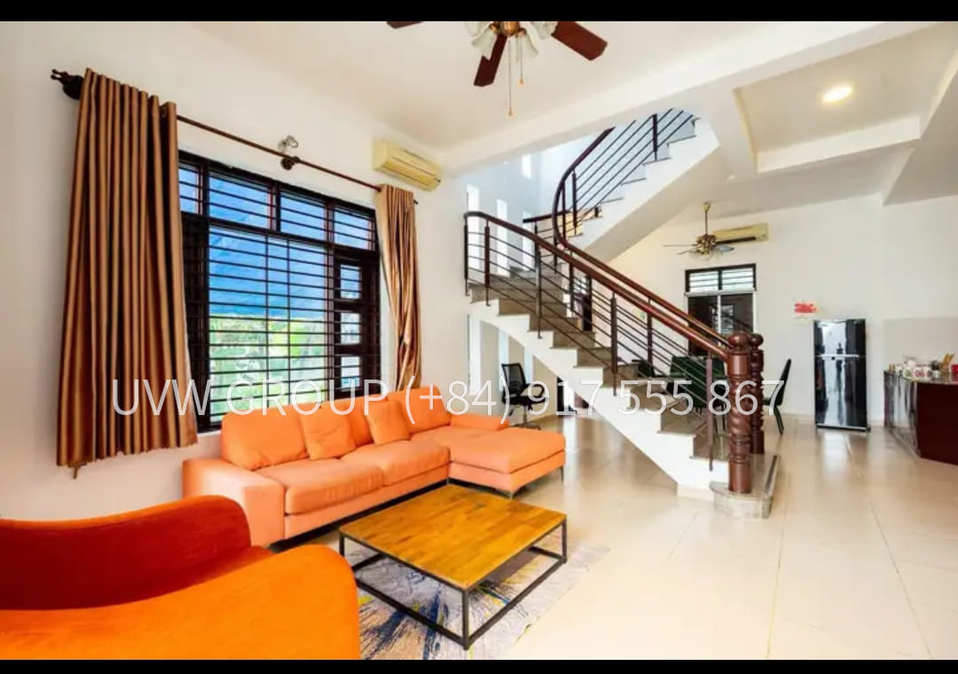 Luxury villa for rent in Thao Dien District 2 – 9 bedrooms, 10 bathrooms, 400m² land, garden, private swimming pool, fully furnished