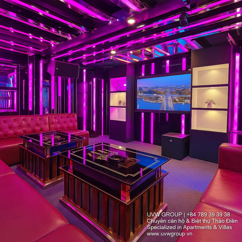 5-bedroom luxury villa with indoor pool and karaoke lounge for rent in District 7, HCMC