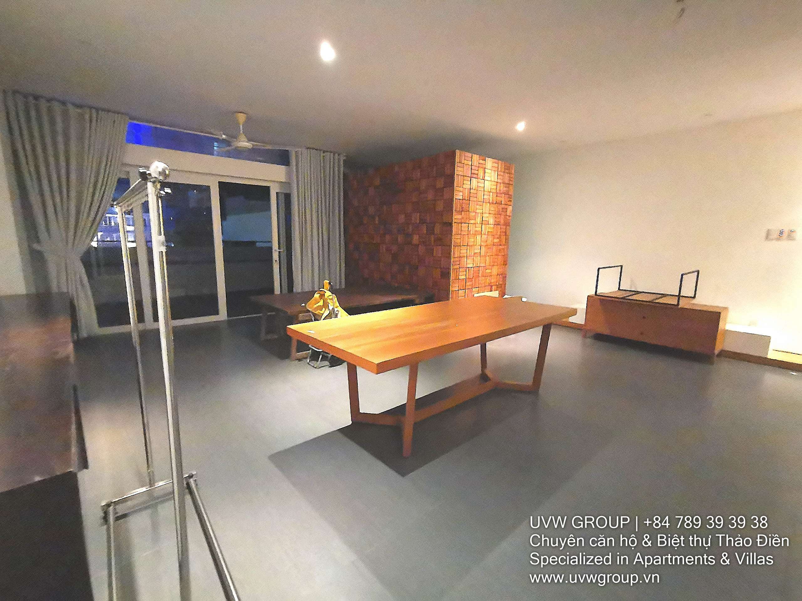 4-bedroom house for rent in Thao Dien with swimming pool and 200m²